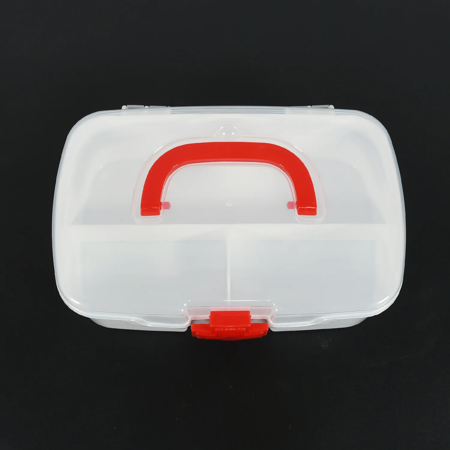 Portable Medical Storage Box with Handle & Transparent Lid (1 Pc) - Image 6
