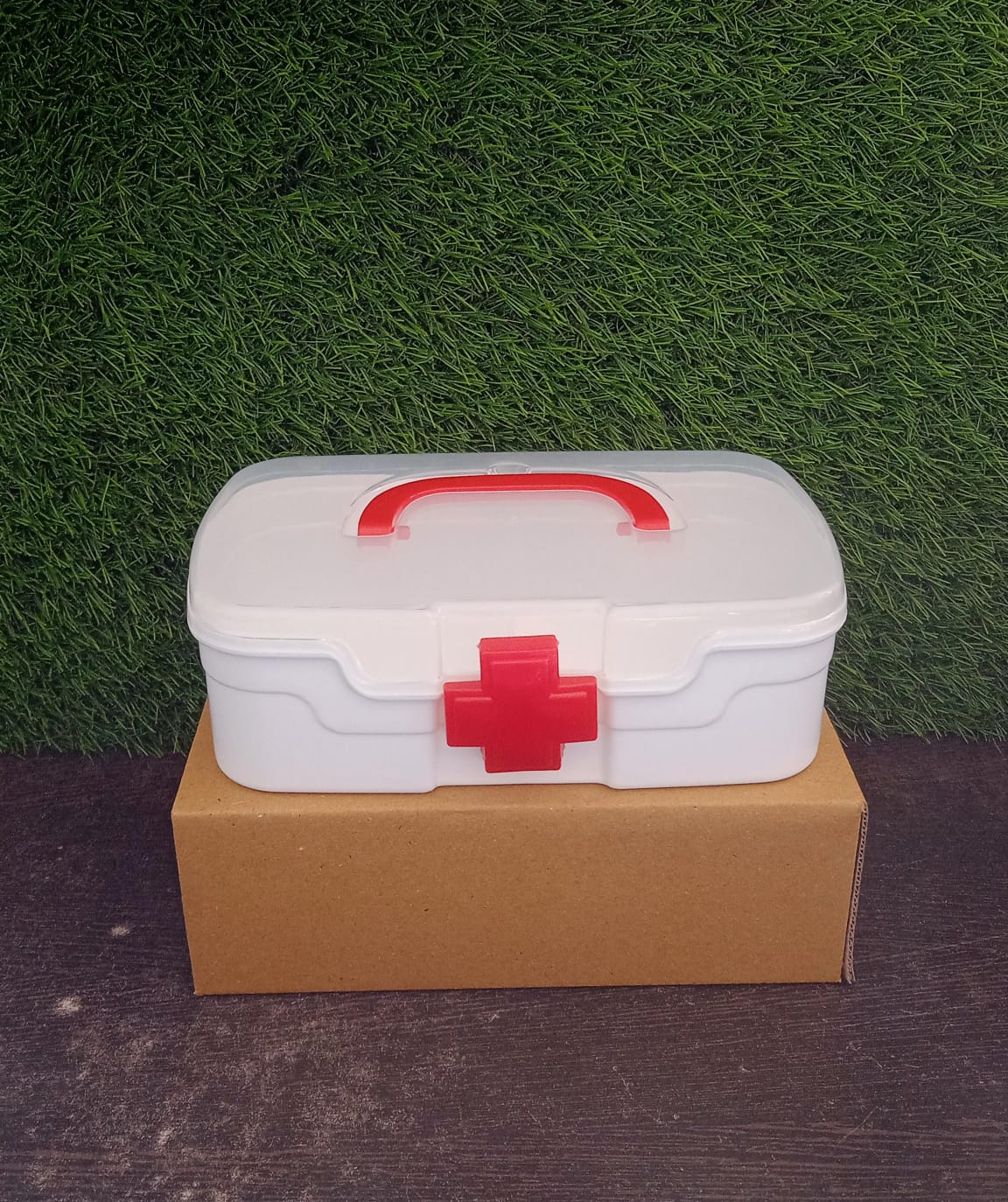 Portable Medical Storage Box with Handle & Transparent Lid (1 Pc) - Image 7