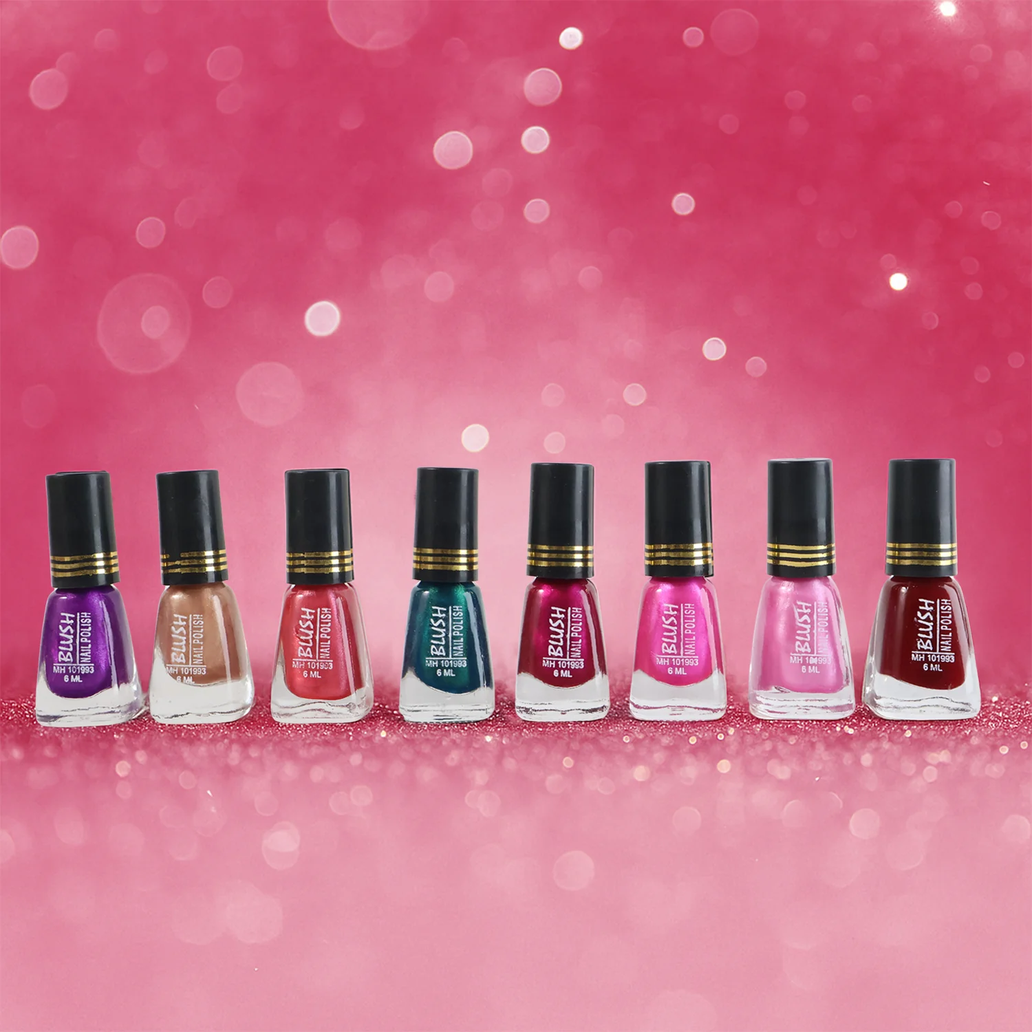 Blush Dark Mini Nail Polish (Mix Color / 6 ML / 1 Pc) - Image 3