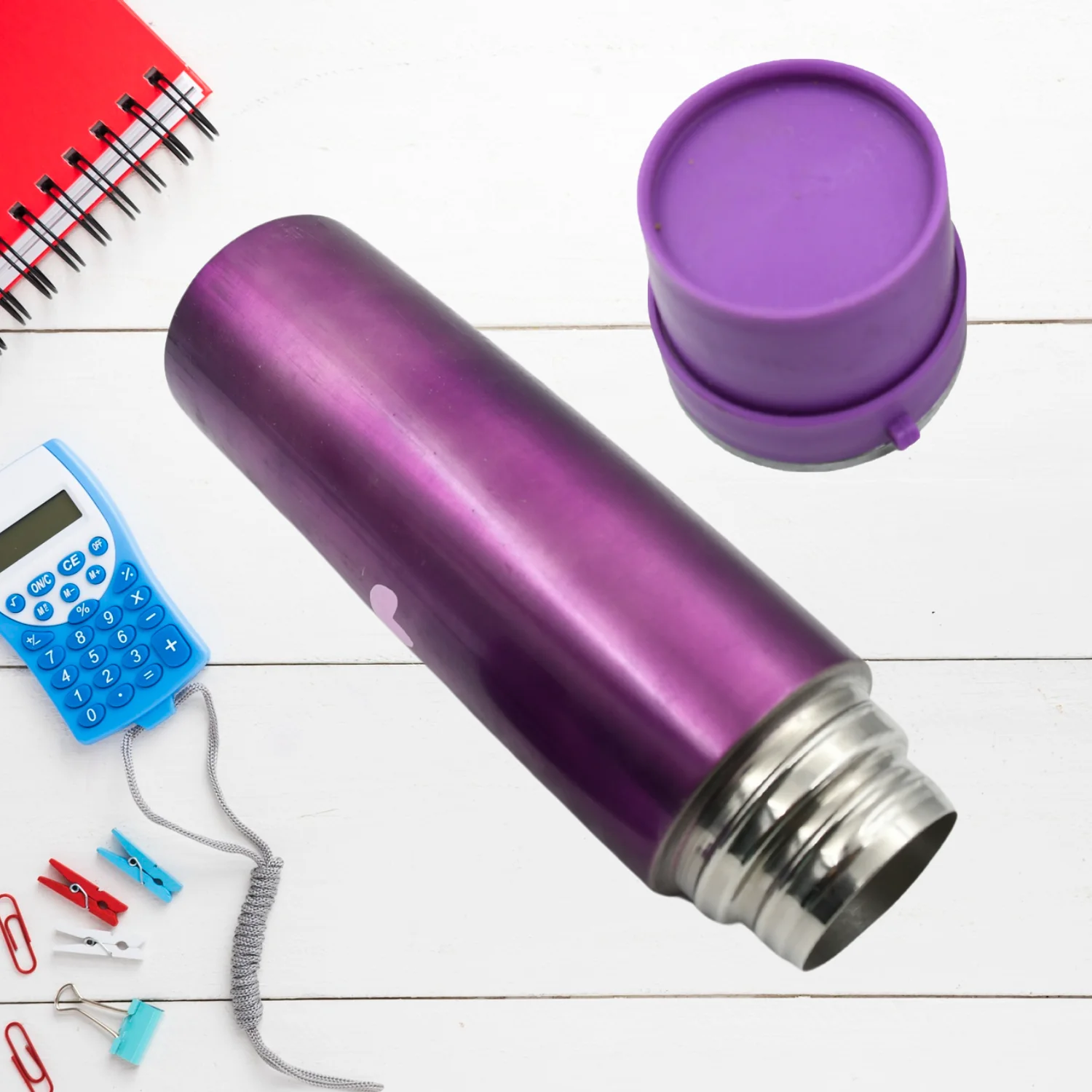 Stainless Steel Water Bottle – Leak Proof Gym Bottle (500 ML) - Image 5