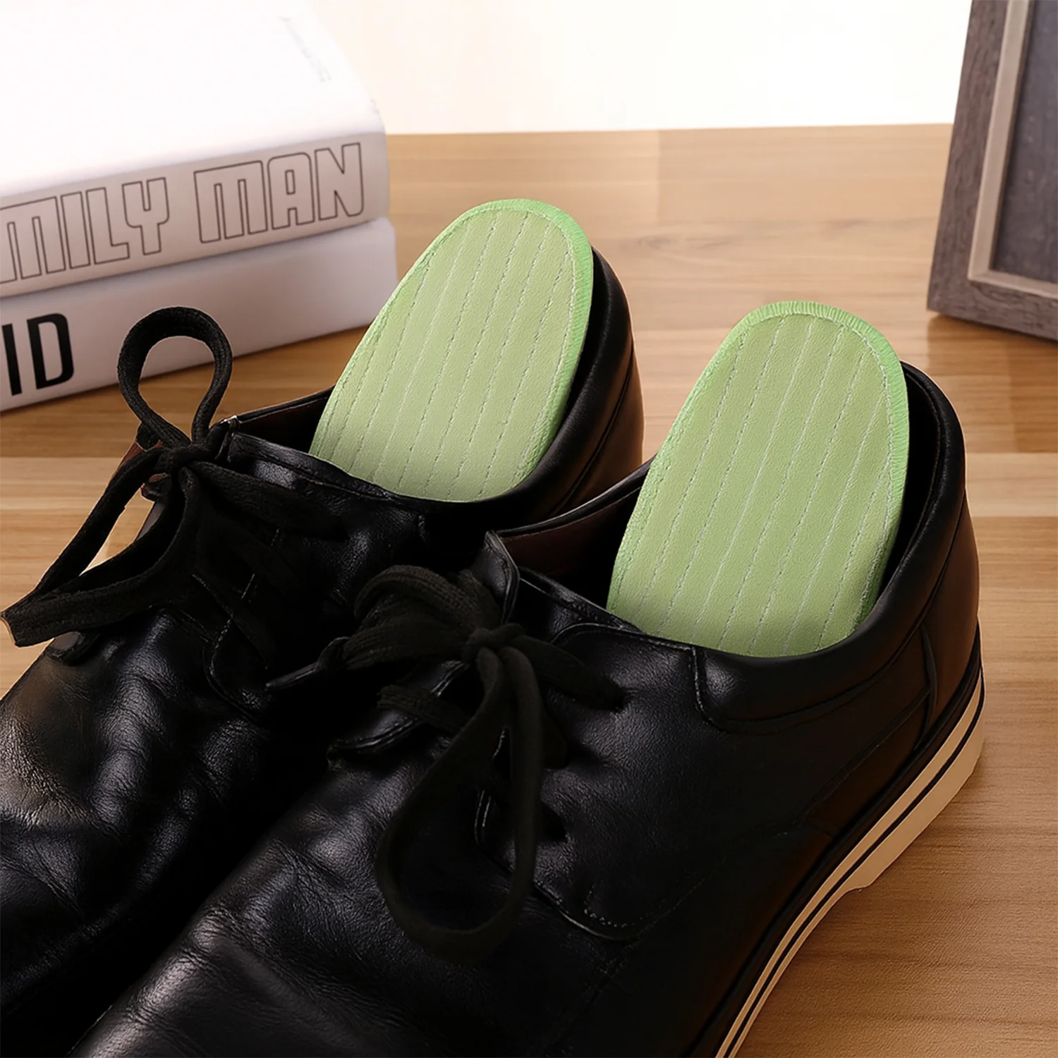 Premium Comfort Shoe Insoles for Daily Foot Support Size 40 (1 Pair / Mix Design) - Image 6