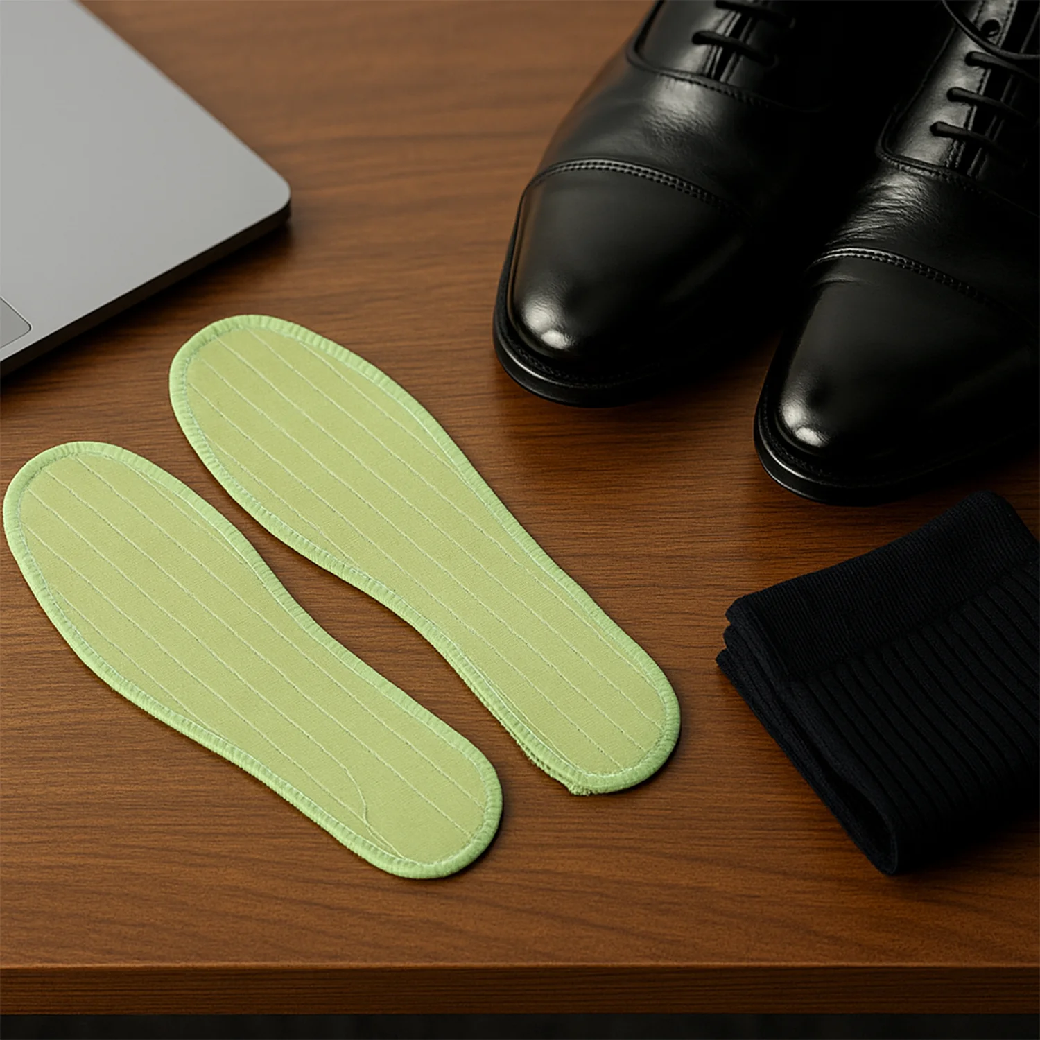 Premium Comfort Shoe Insoles for Daily Foot Support Size 43 (1 Pair / Mix Design) - Image 3