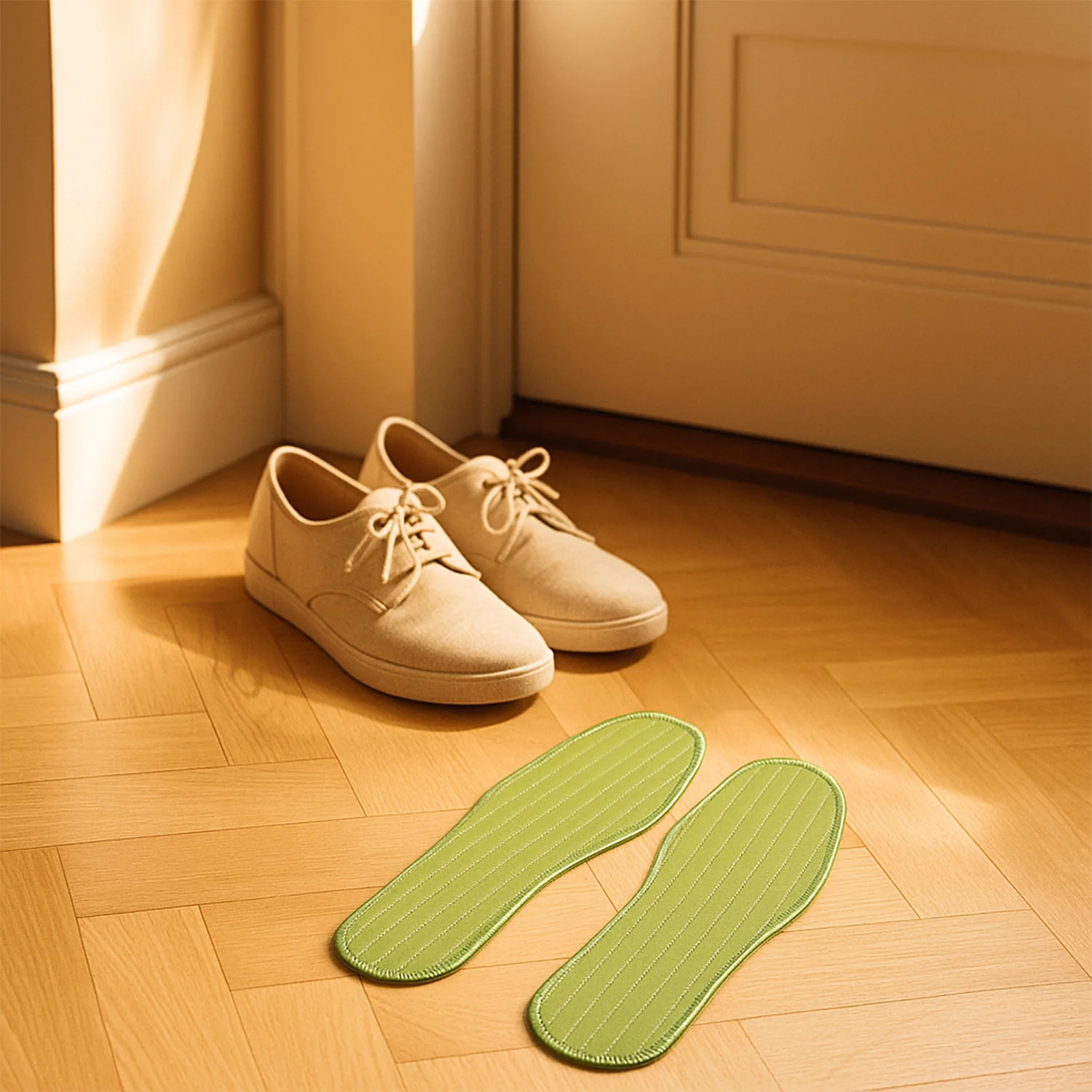 Premium Comfort Shoe Insoles for Daily Foot Support Size 43 (1 Pair / Mix Design) - Image 4
