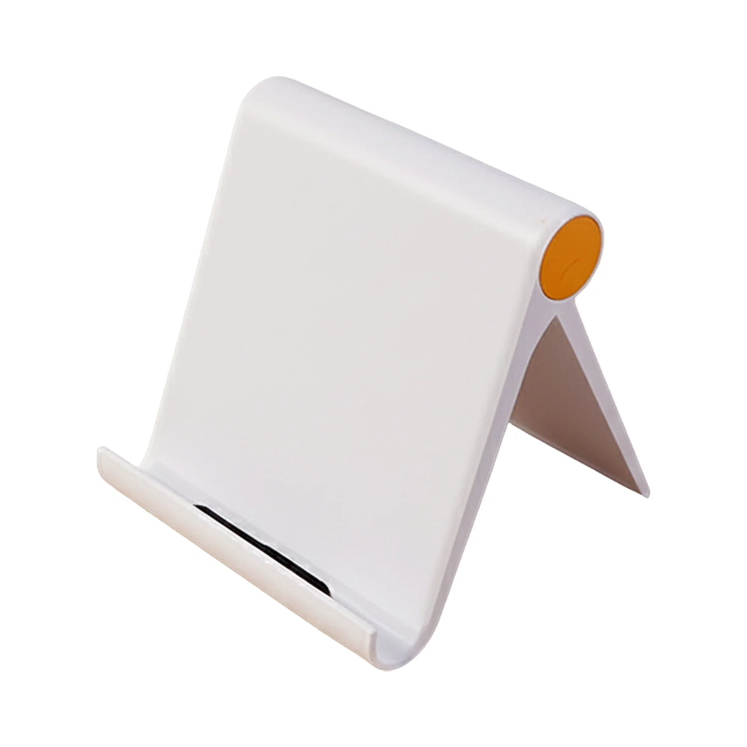 Plastic Foldable Desktop Mobile Stand (1 Pc / White) - Image 5