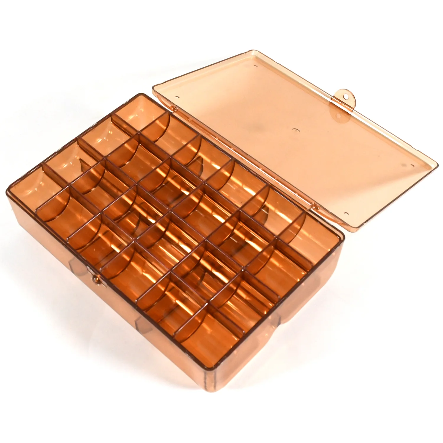 2-Layer Acrylic Jewelry Storage Box with 30 Compartment Dustproof Organizer - Image 4