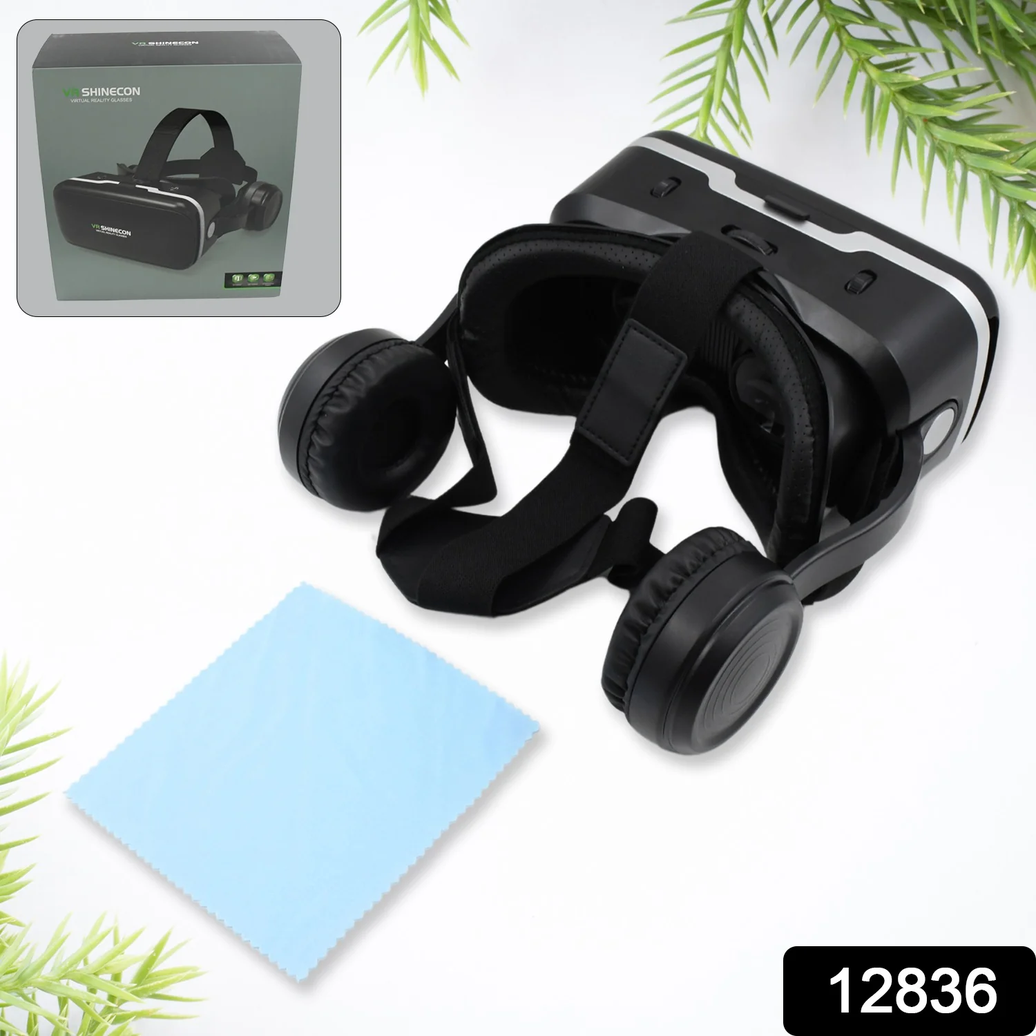3D / HD VR Box Glasses Headset for iOS for Android Smartphone  (1 Pc) - Image 3