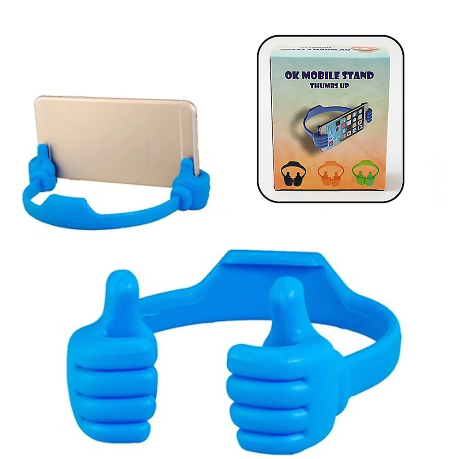 Hand-Shaped Mobile Stand – Universal Support for Home & Office (1 Pc, With Color Box) - Image 3