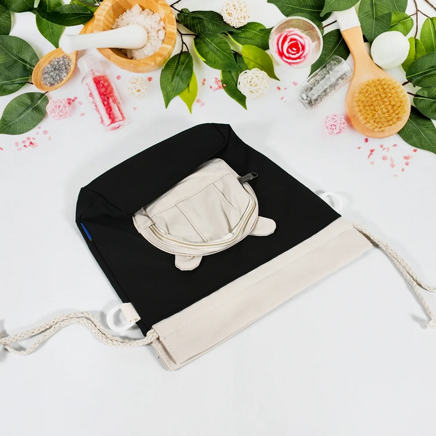 Women's Casual Canvas Handbag Fashion Personality Bag Travel Bag - Image 4