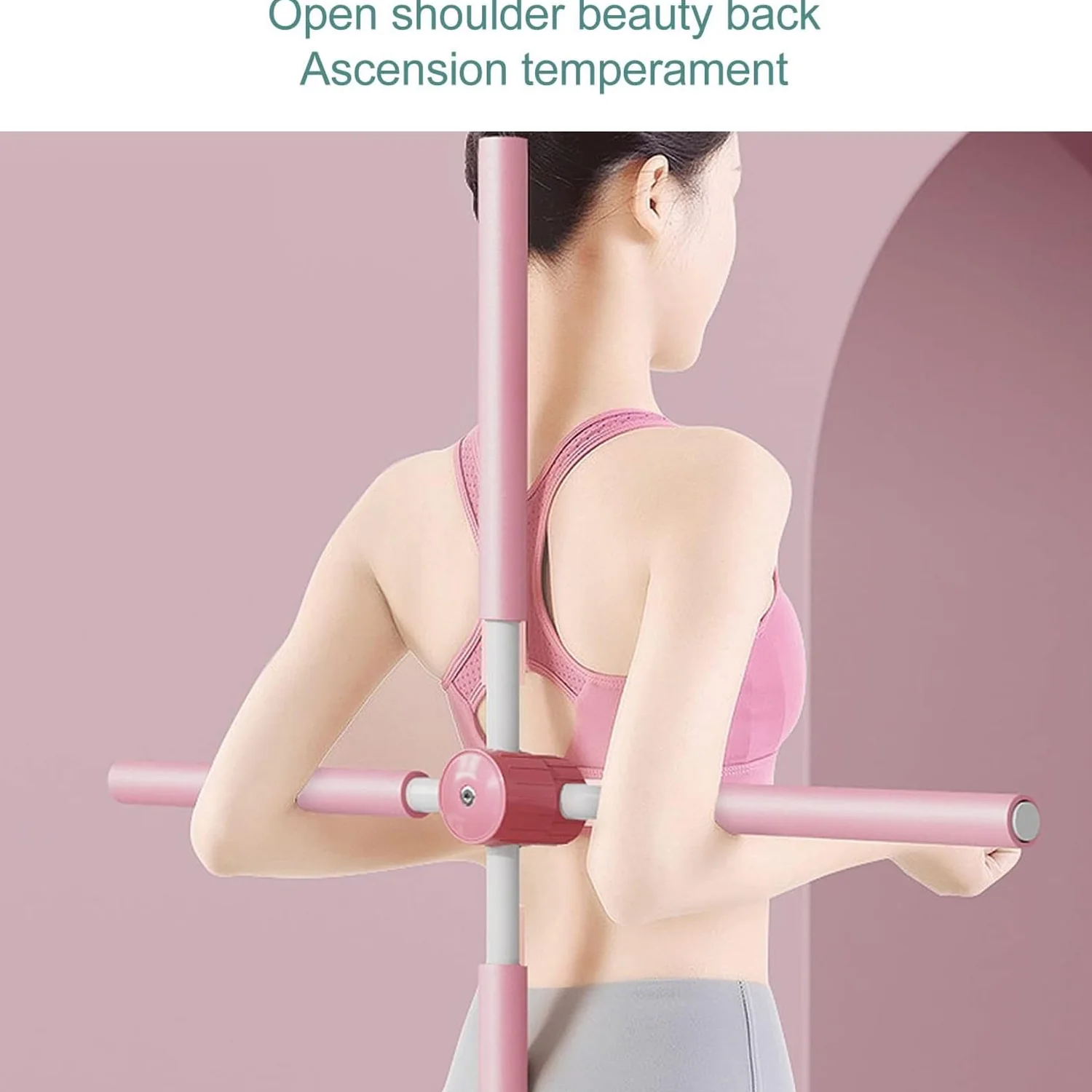 Posture Stretching Stick, Yoga Sticks Humpback(1 Pc) - Image 5