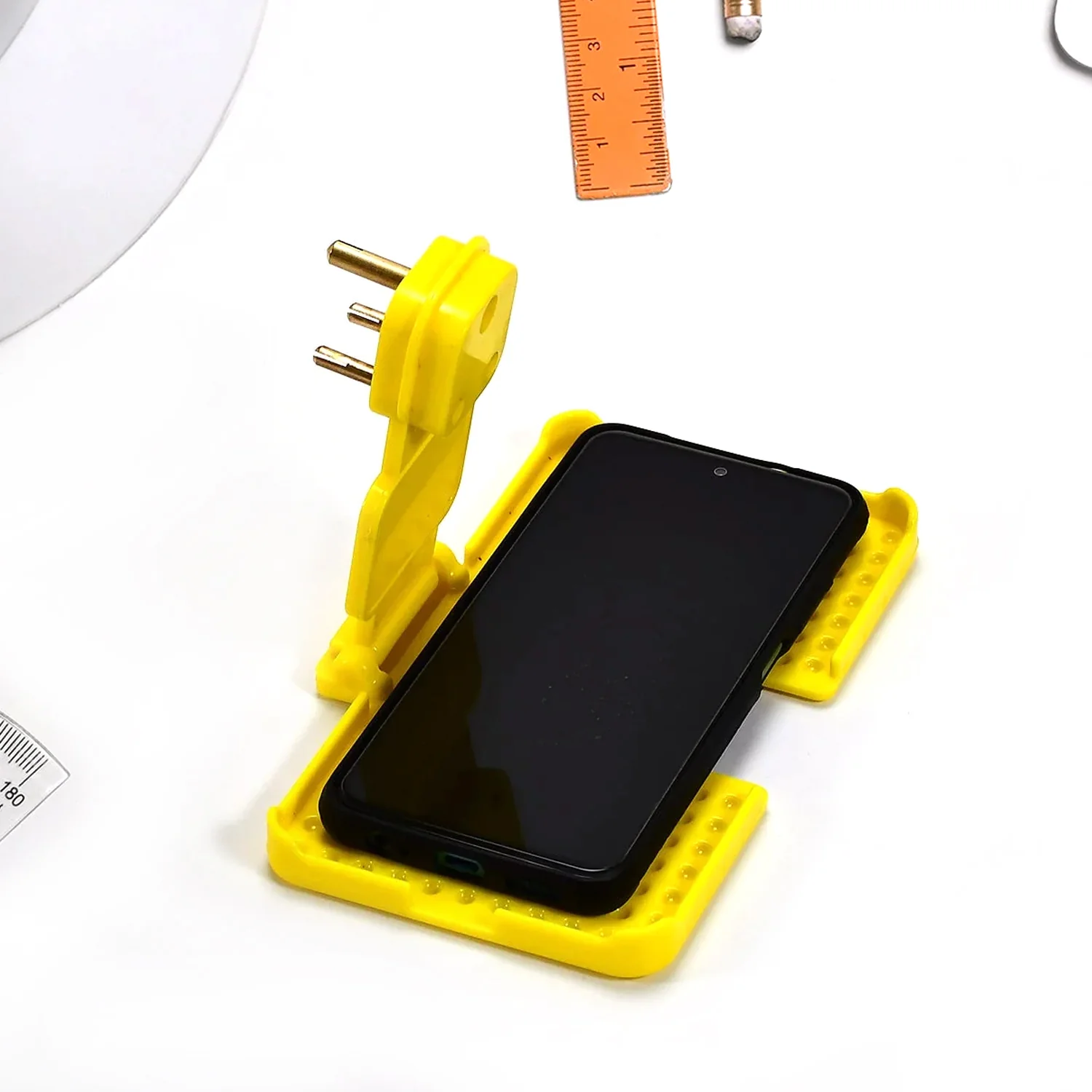 Multi-Purpose Wall Holder – Charging Stand for Mobile, Fits in Socket (1 Pc) - Image 7