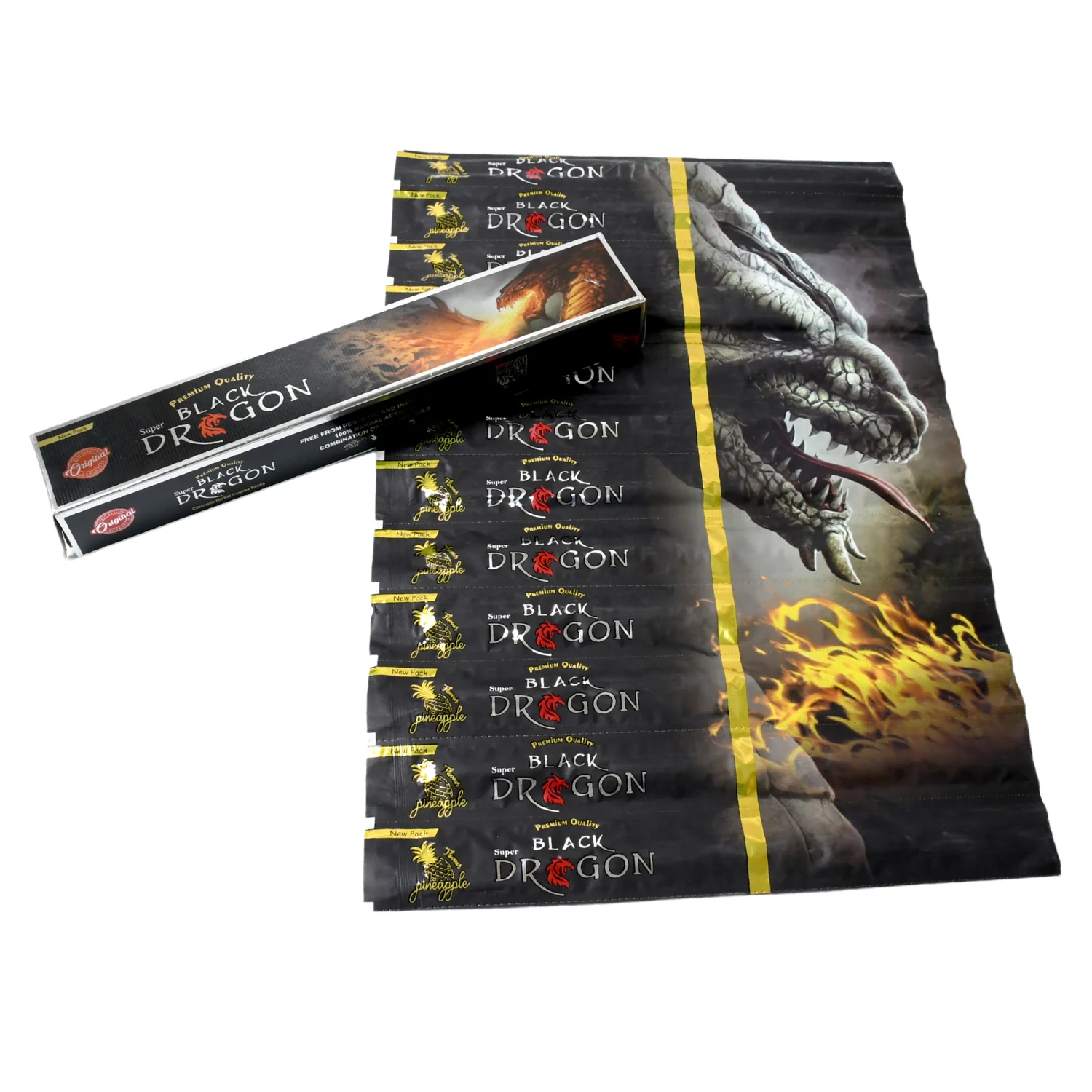 Mosquito Agarbatti Stick Herbal 1 Box ( 12 Packet / 120 Sticks ) - Image 3