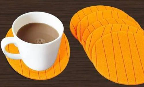 6 Pcs Round Silicone Cup Mats for Tea, Coffee, Mug & Wine – Home Use - Image 7