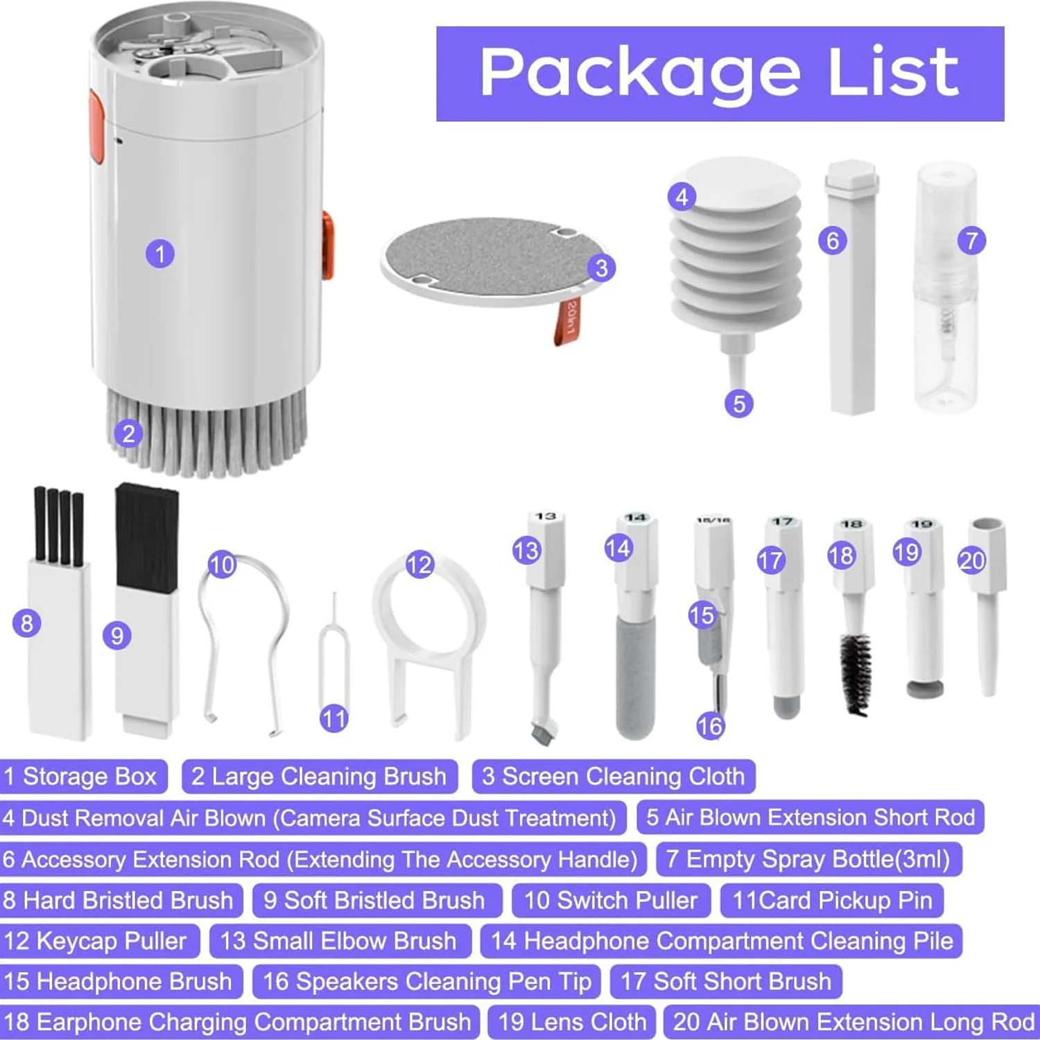 20-in-1 Keyboard Cleaner Kit - Image 6