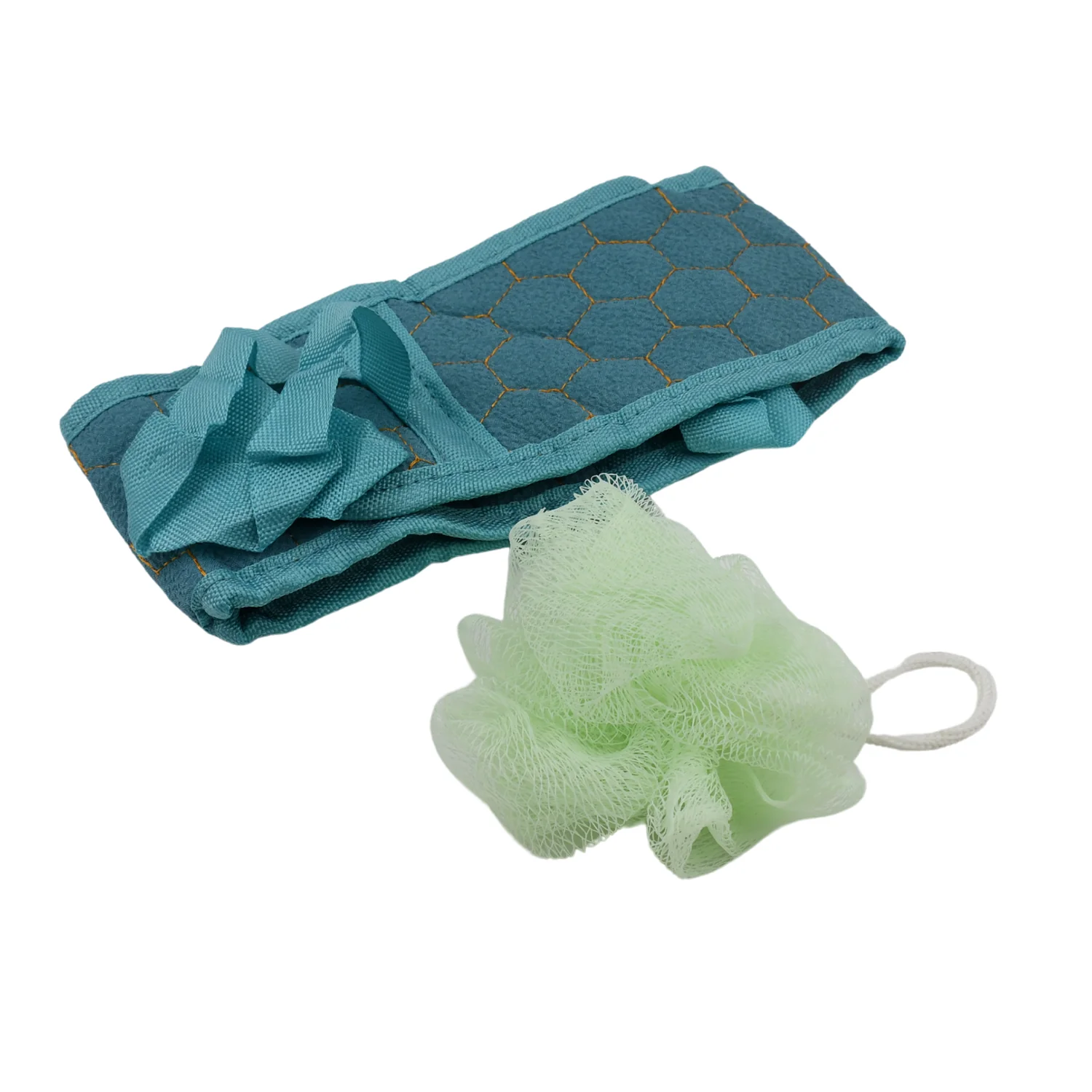 Bath Shower Scrubber Set – Dual-Sided Loofah Sponge & Bath Brush Deep Clean (2 Pcs) - Image 6