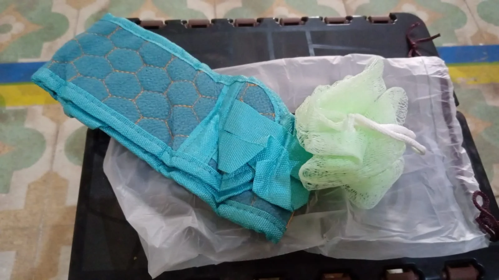 Bath Shower Scrubber Set – Dual-Sided Loofah Sponge & Bath Brush Deep Clean (2 Pcs) - Image 8
