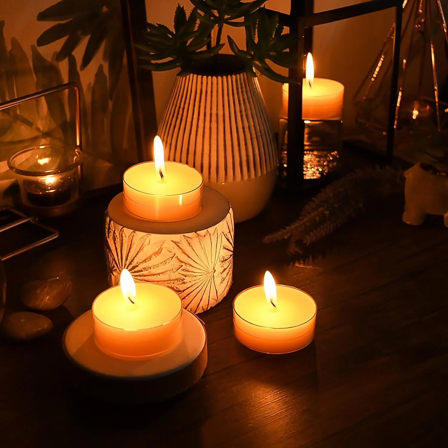 Tealight Diwali Candle – Smokeless, Long-Burning, Mix Color (1 Pc) - Image 8