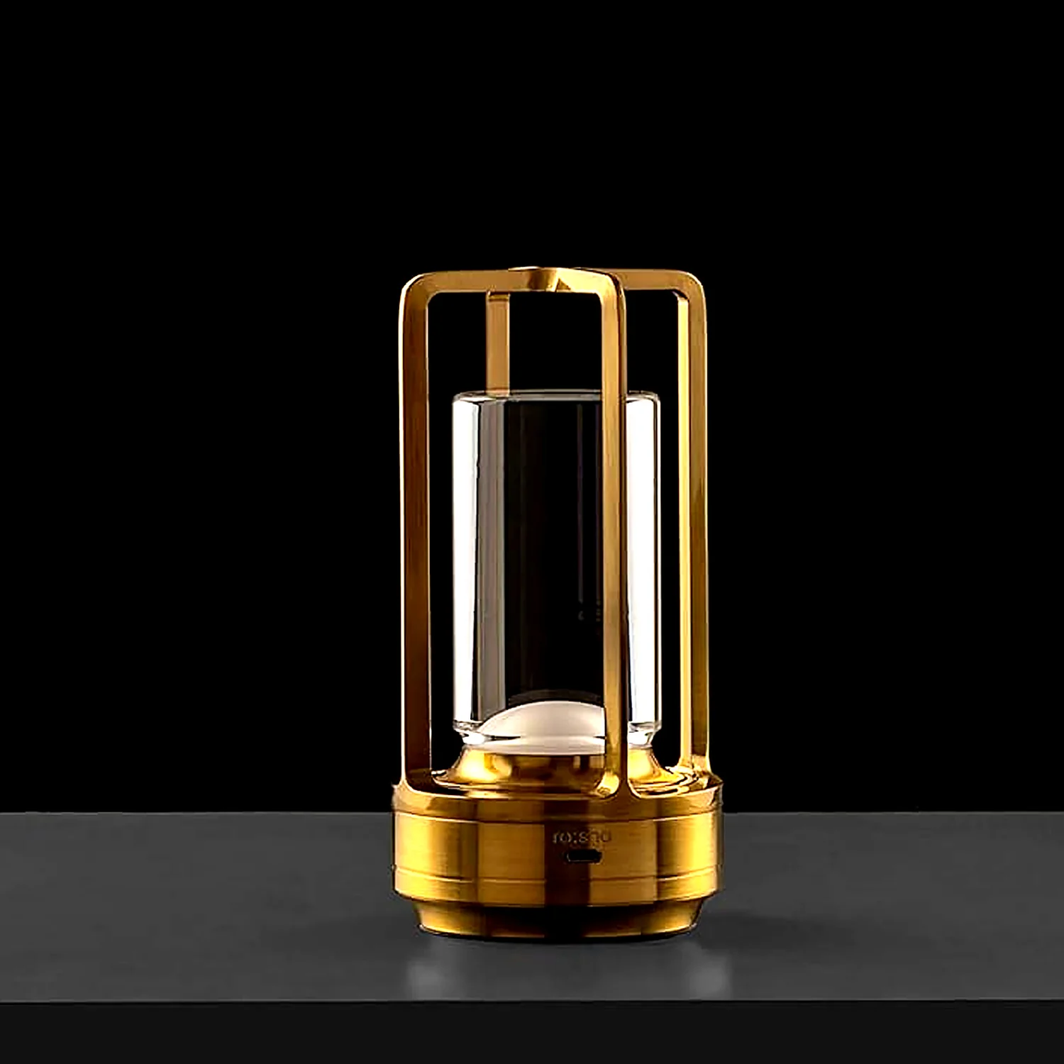 Crystal Lantern Table Lamp Rechargeable Cordless LED Light with 3 Colors 1 Pc - Image 6