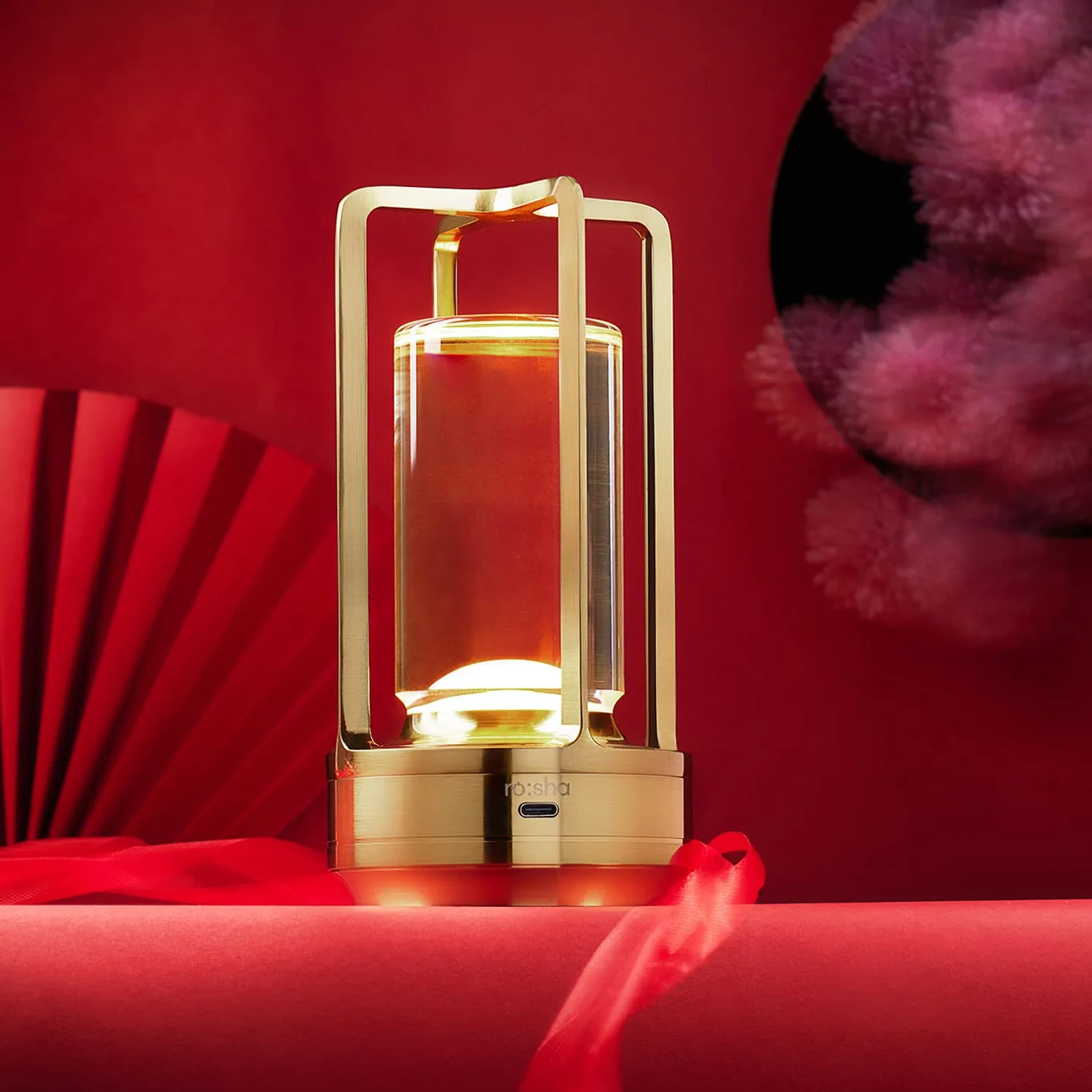 Crystal Lantern Table Lamp Rechargeable Cordless LED Light with 3 Colors 1 Pc - Image 8