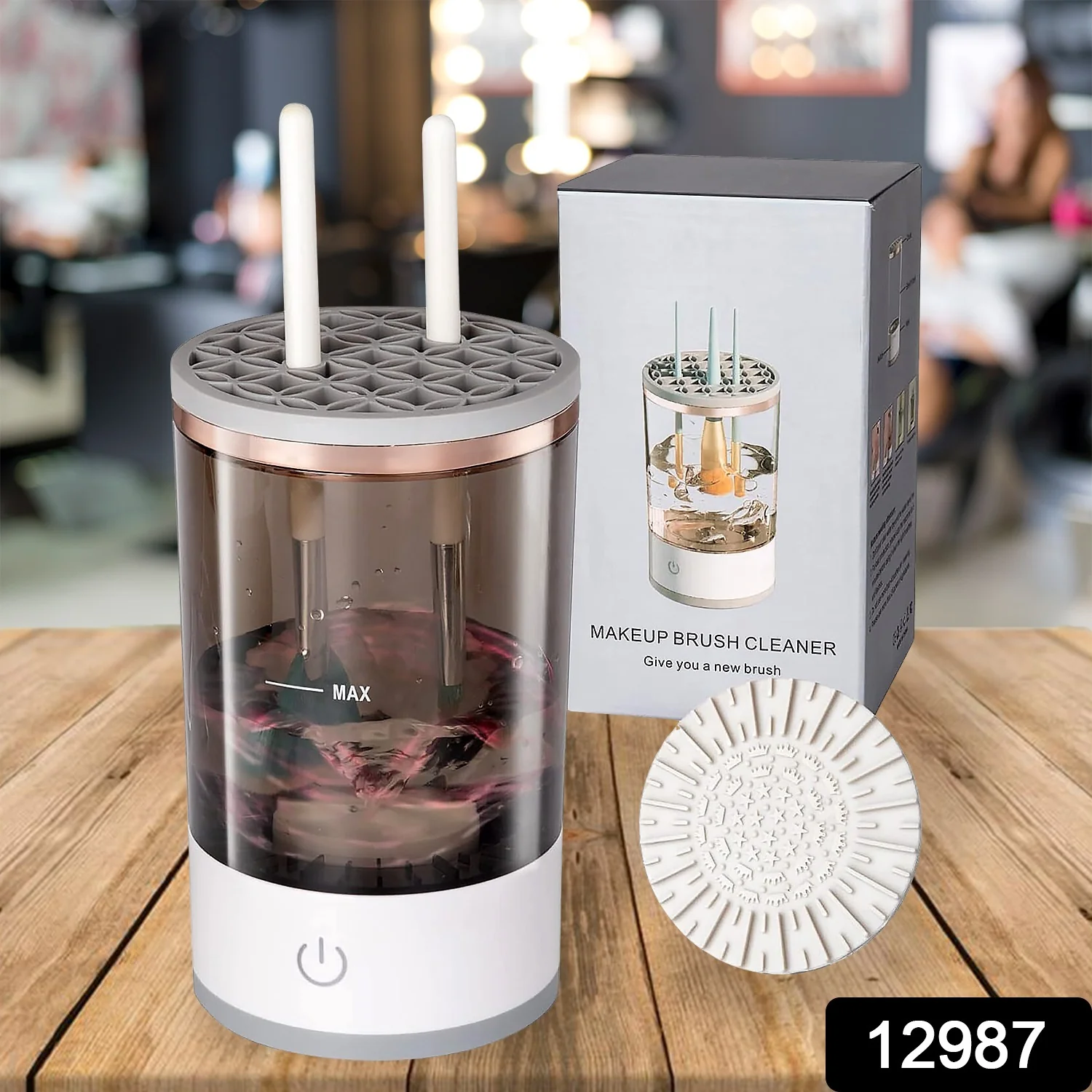 Automatic Makeup Brush Cleaner Fast Electric Brush Cleaner  (1 Pc) - Image 2