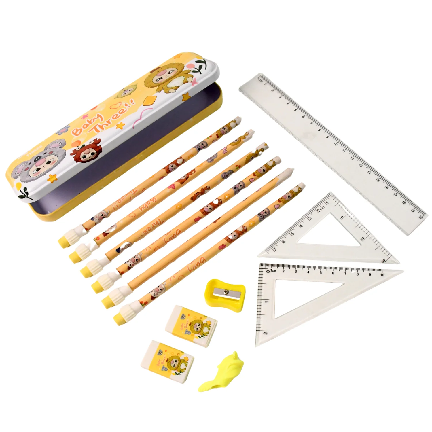 14-in-1 Complete Stationery Kit for Kids - Image 5