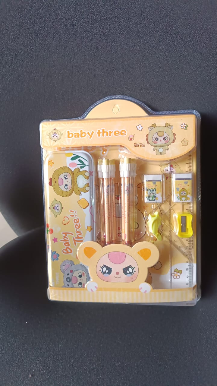 14-in-1 Complete Stationery Kit for Kids - Image 7