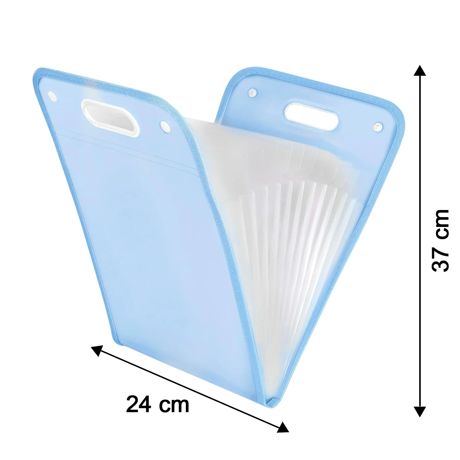 13 Pocket Document File Folder with Handle - Image 7