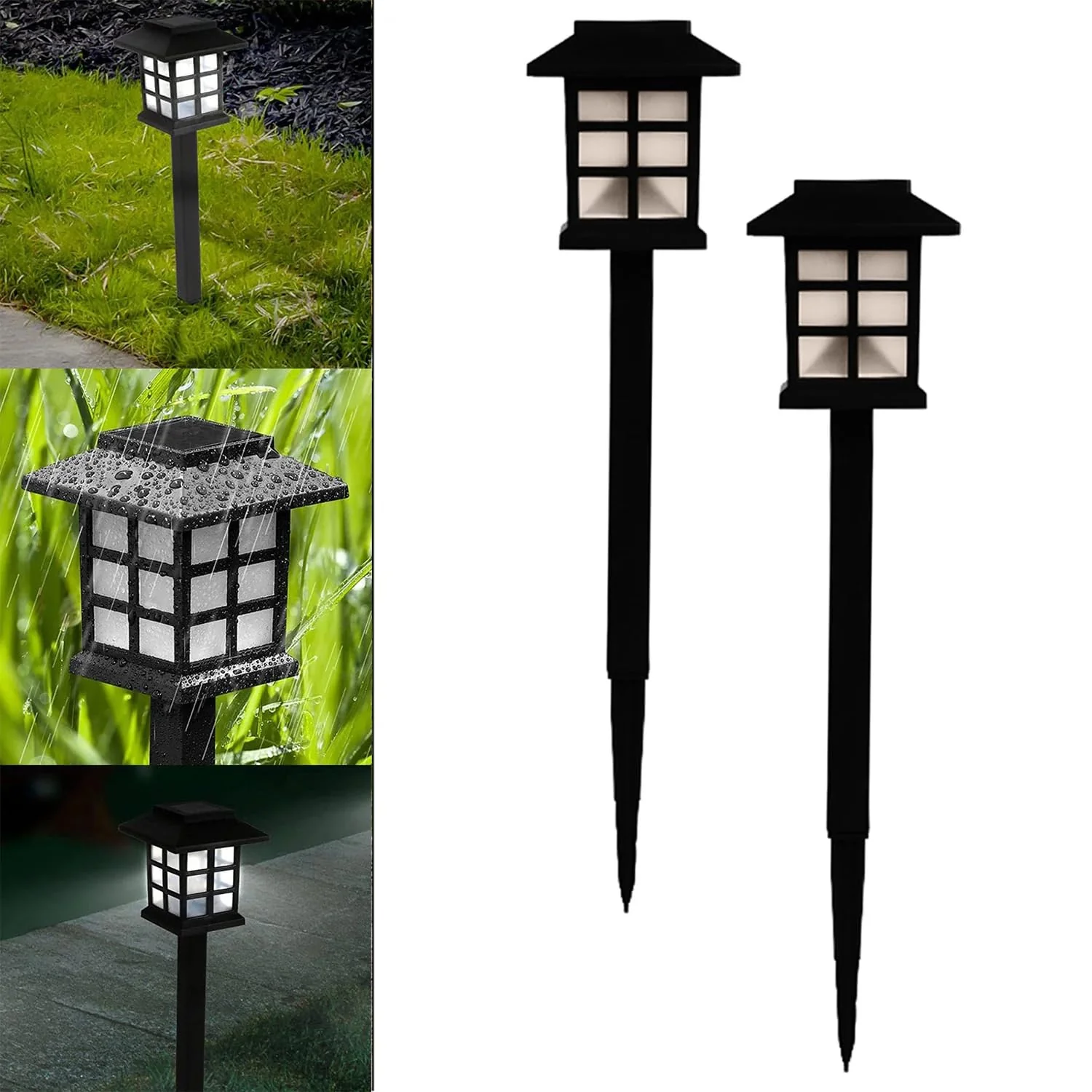 Solar Garden Lights, Outdoor Solar Landscape Lights (Pack of 2) - Image 8
