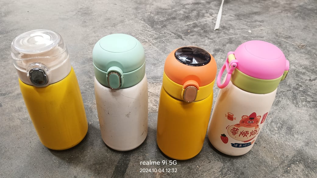 Duck Stainless Steel Water Bottle (1 Pc / Mix Design) - Image 7