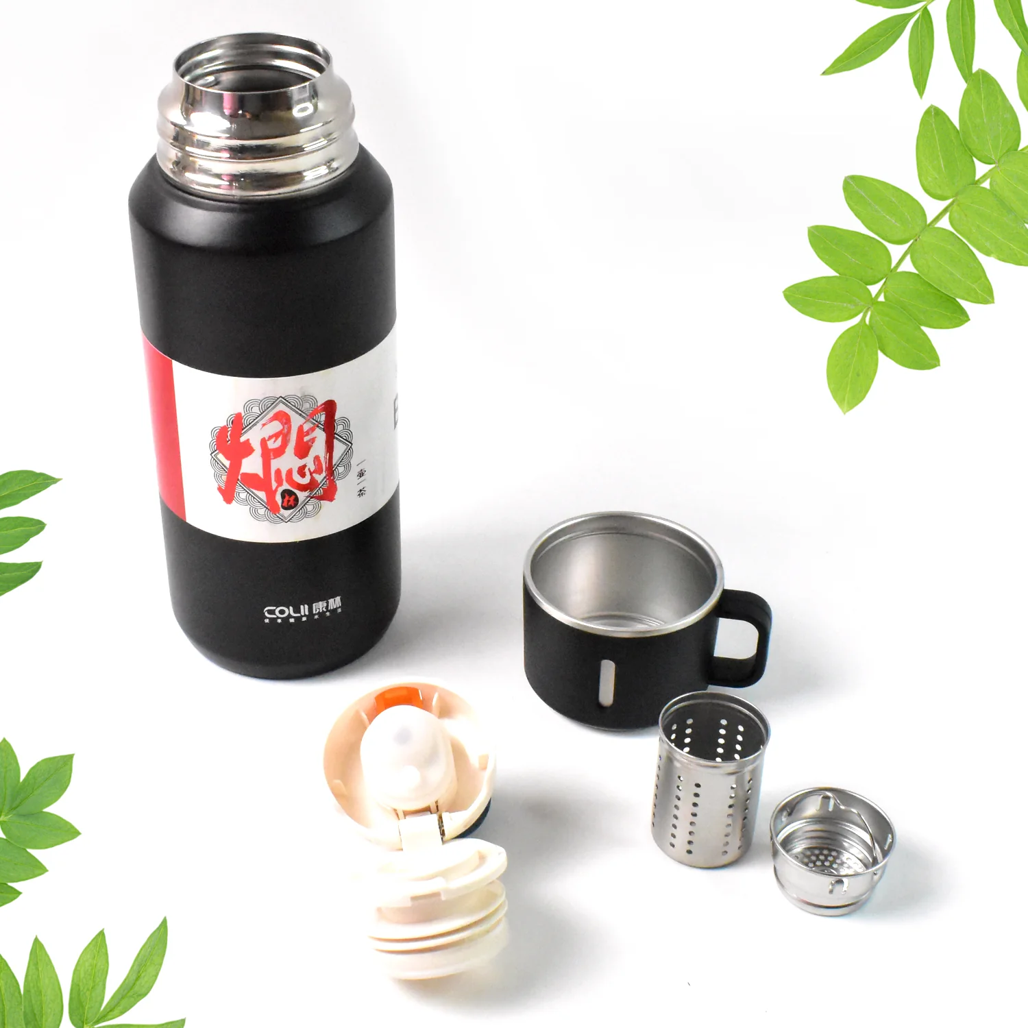Stainless Steel Vacuum Insulated Water Bottle 900ML Approx (Mix Color) - Image 5
