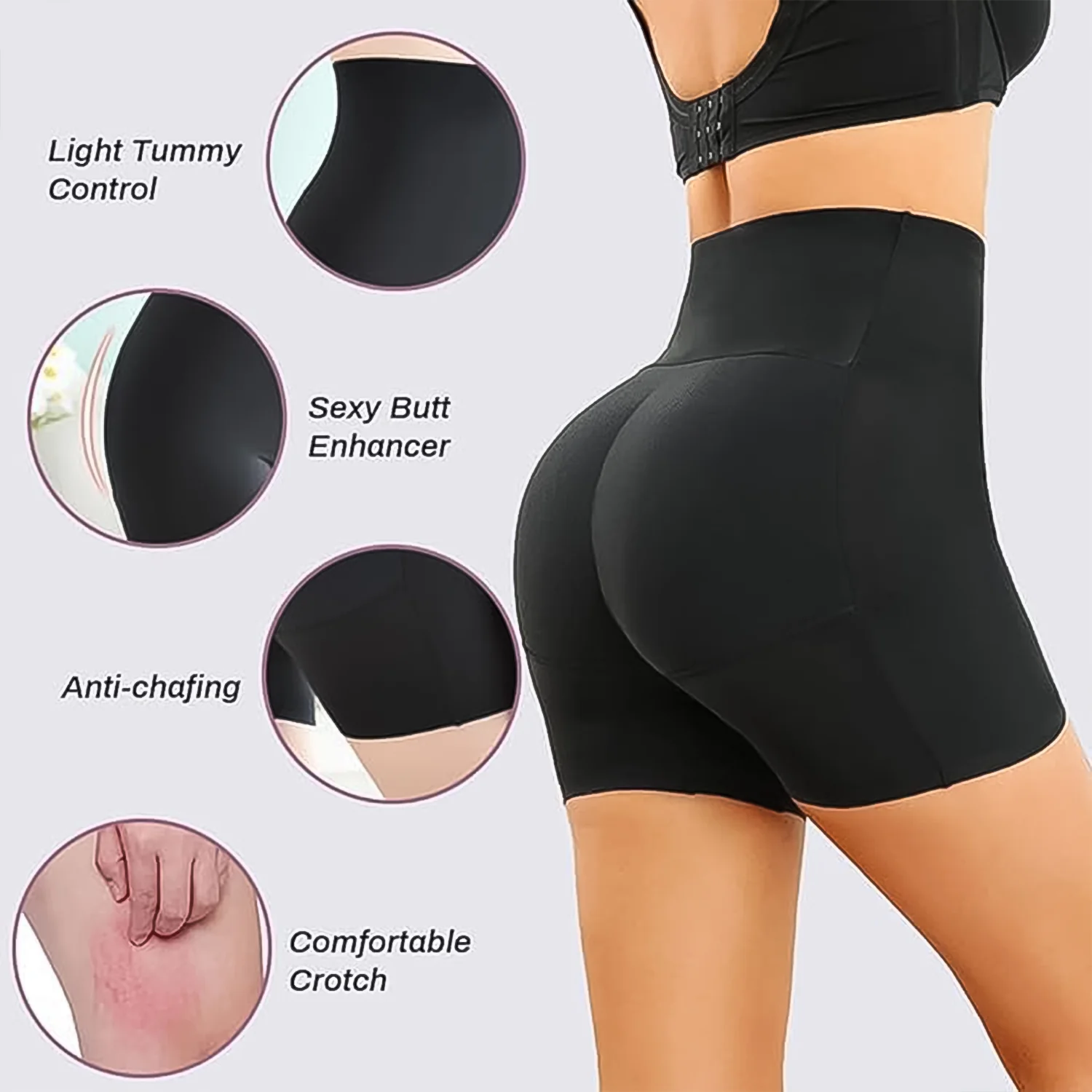 Women’s Butt Lifter Padded Underwear – Hip Pads Shaper Knickers (Large) - Image 3