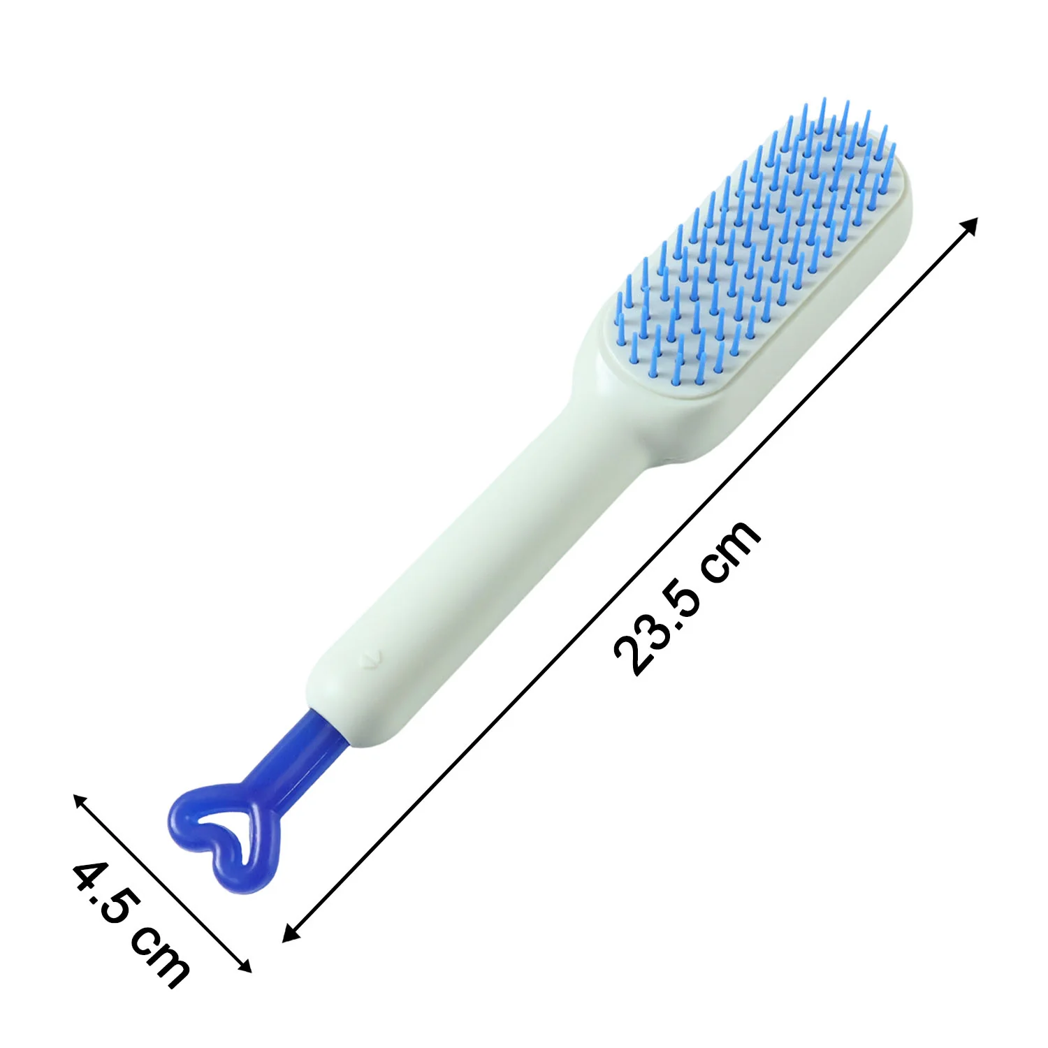 Self-Cleaning Hairbrush, Massage Comb (1 Pc / With Box), Hair accessories - Image 6