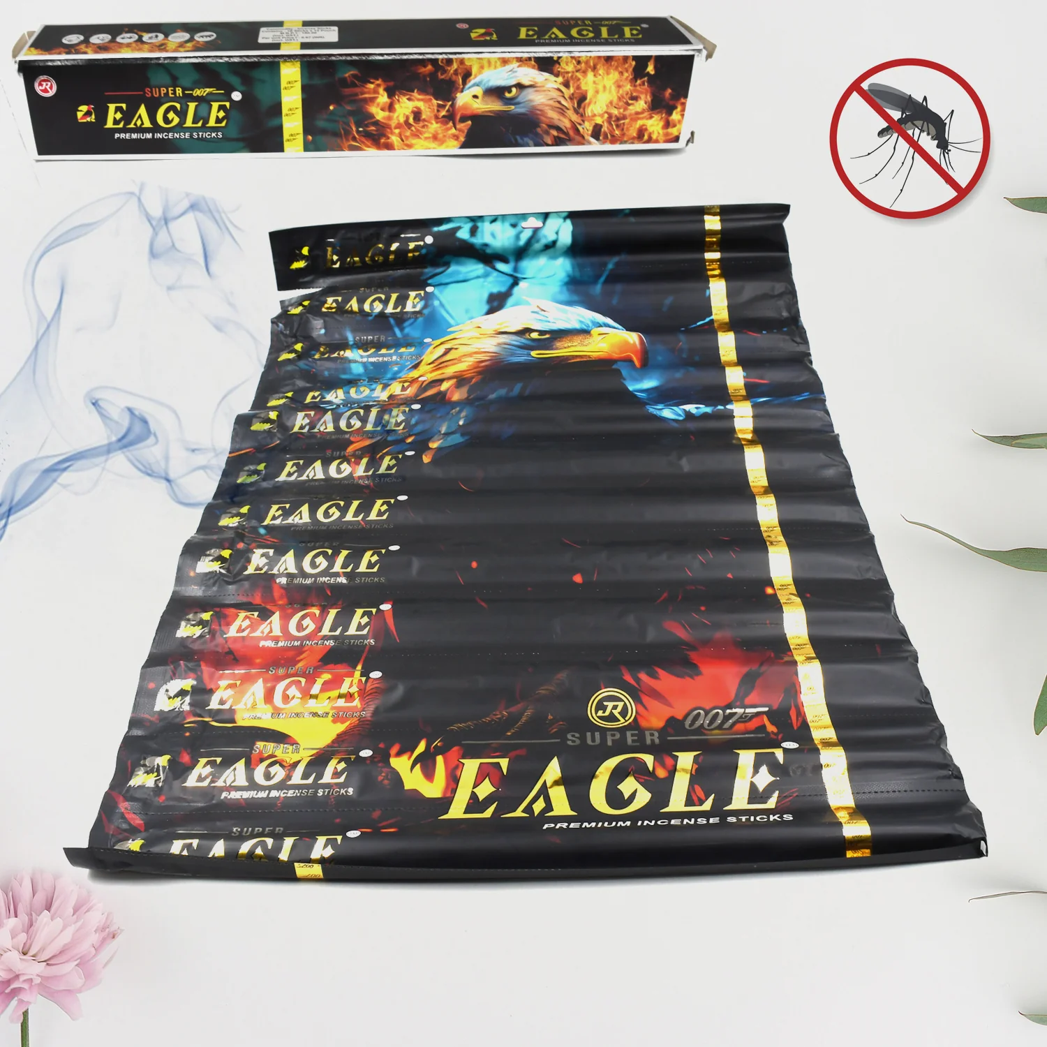 Mosquito Agarbatti Stick, Mosquito Agarbatti (12 Packet / 120 Sticks) (Incense Stick) - Image 3