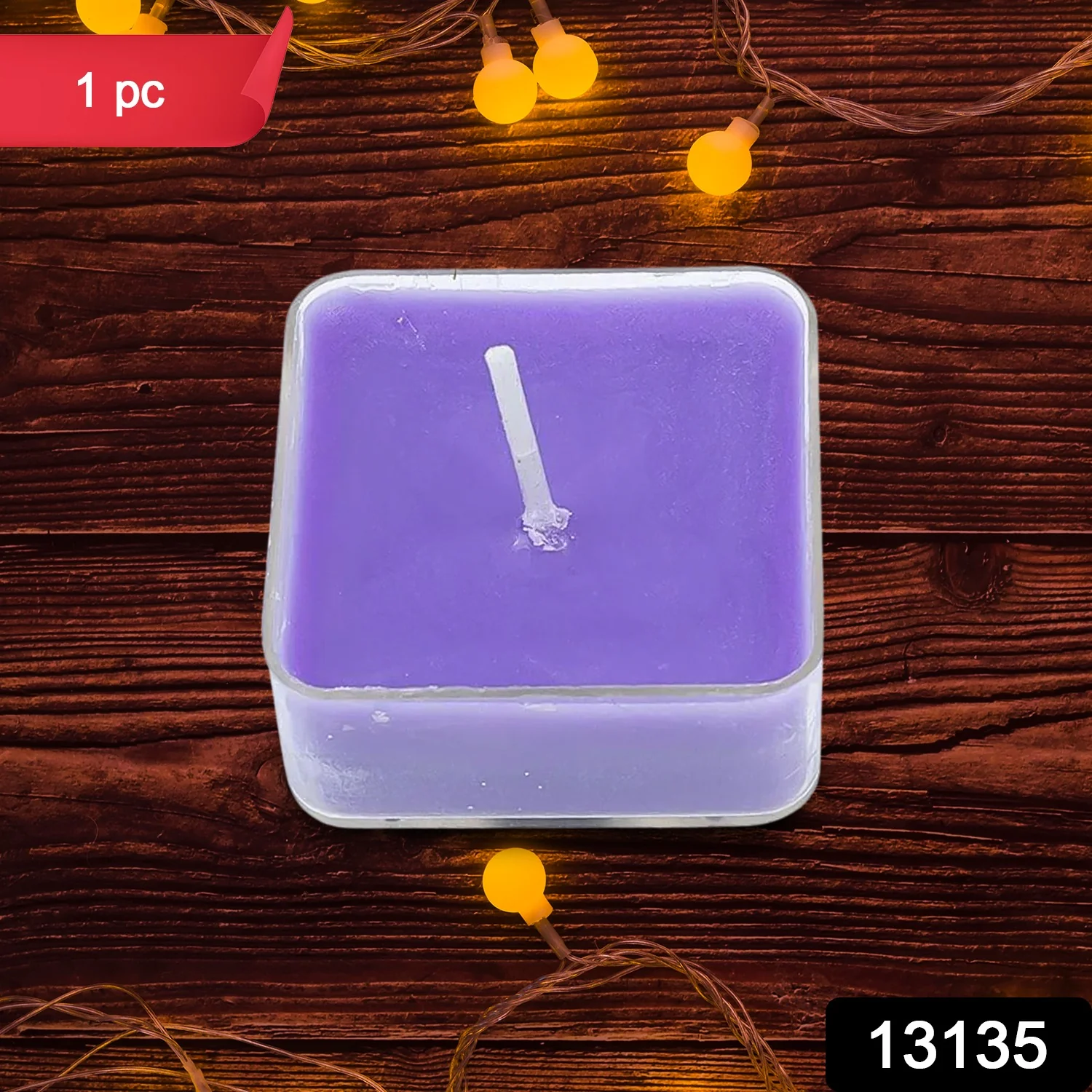 Smokeless Scented Acrylic Lavender Tealight Candles | Scented Acrylic Tealight Candle Set of 1 for Home Decoration and Celebrations | Long Burning Time Candle, Diwali (1 Pc / Mix Color) - Image 2