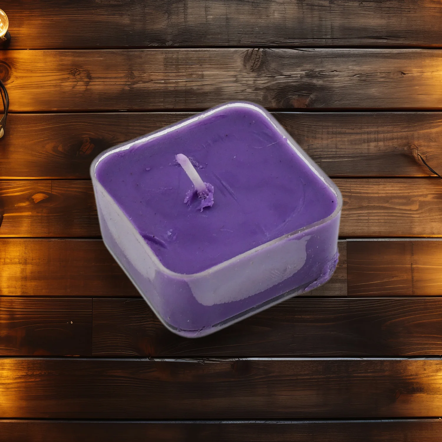 Smokeless Scented Acrylic Lavender Tealight Candles | Scented Acrylic Tealight Candle Set of 1 for Home Decoration and Celebrations | Long Burning Time Candle, Diwali (1 Pc / Mix Color) - Image 4