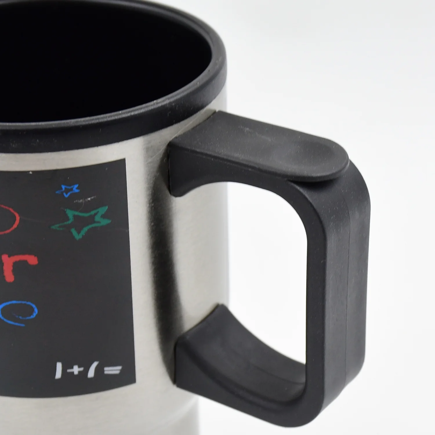 Stainless Steel Insulated Travel Mug - Double-Walled Vacuum Cup Lid & Handle, Tumbler - Image 7