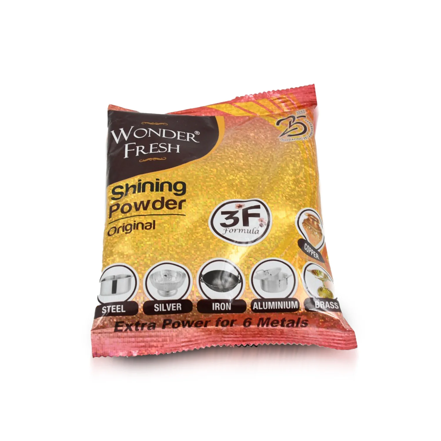 Shining Powder Cleans Polishes Copper Brass Silver Aluminum Iron Steel Removes 200 GM - Image 5