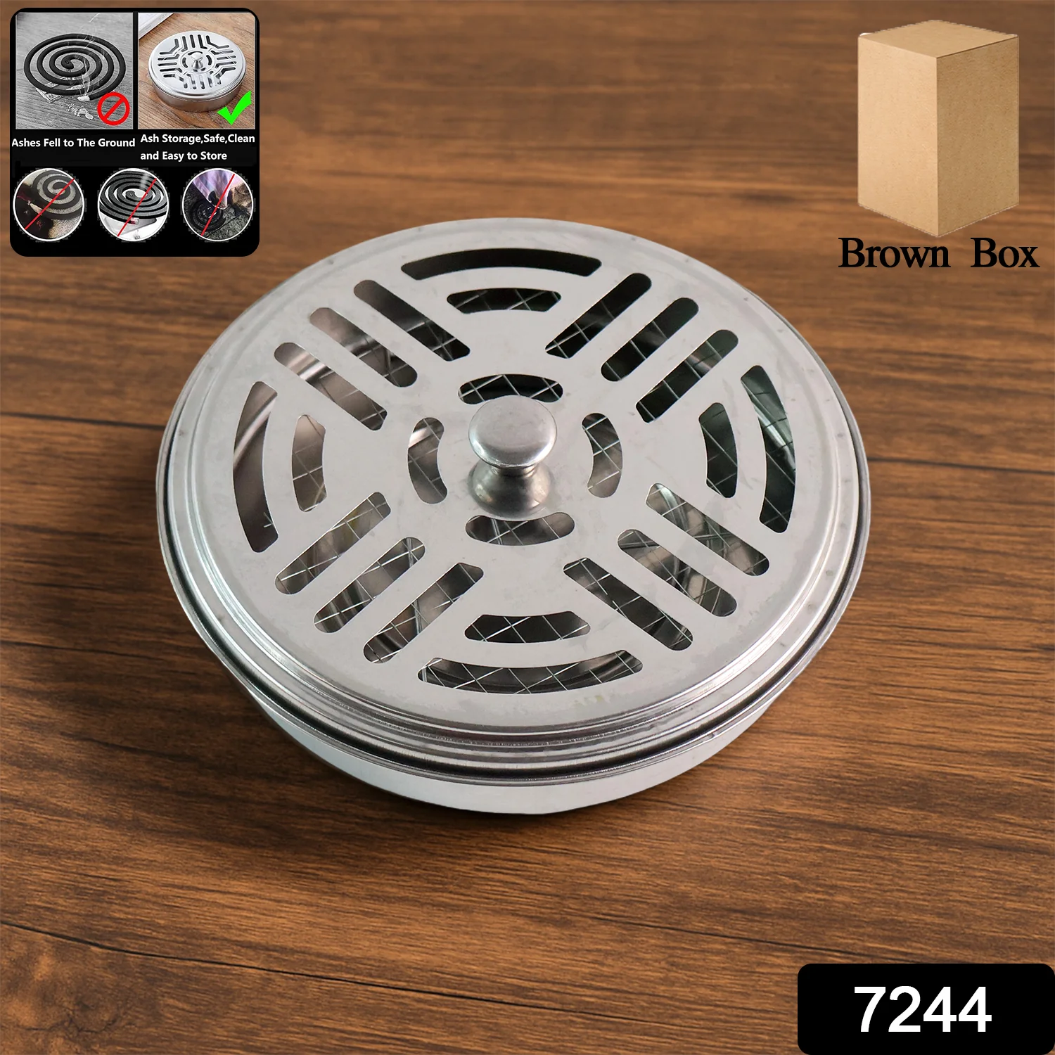 Decorative Mosquito Coil Holder Mosquito Coil Container,  for Home Patio - Image 2