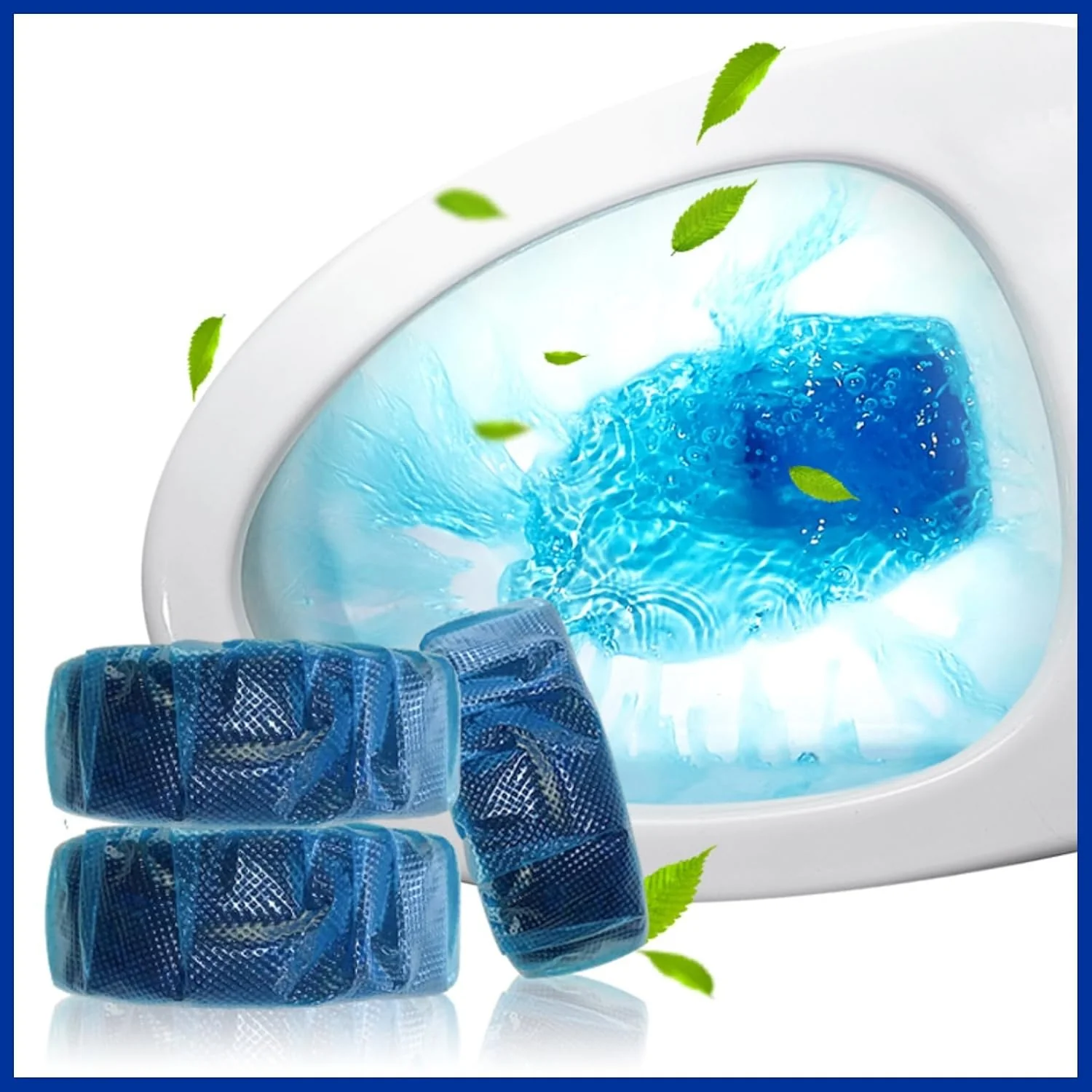 Toilet Cleaner Flush Tab Ocean Blue 100 Gram - Image 4