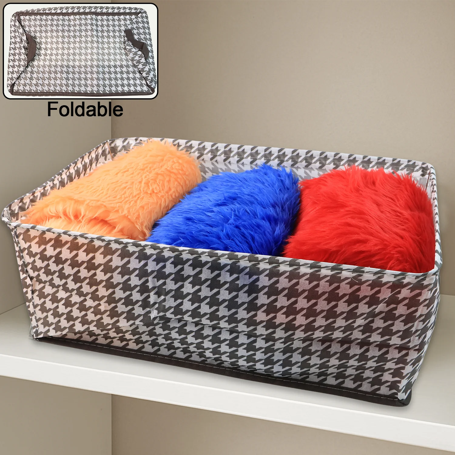 Cloth storage baskets, closet storage bins (42×28 Cm) - Image 7