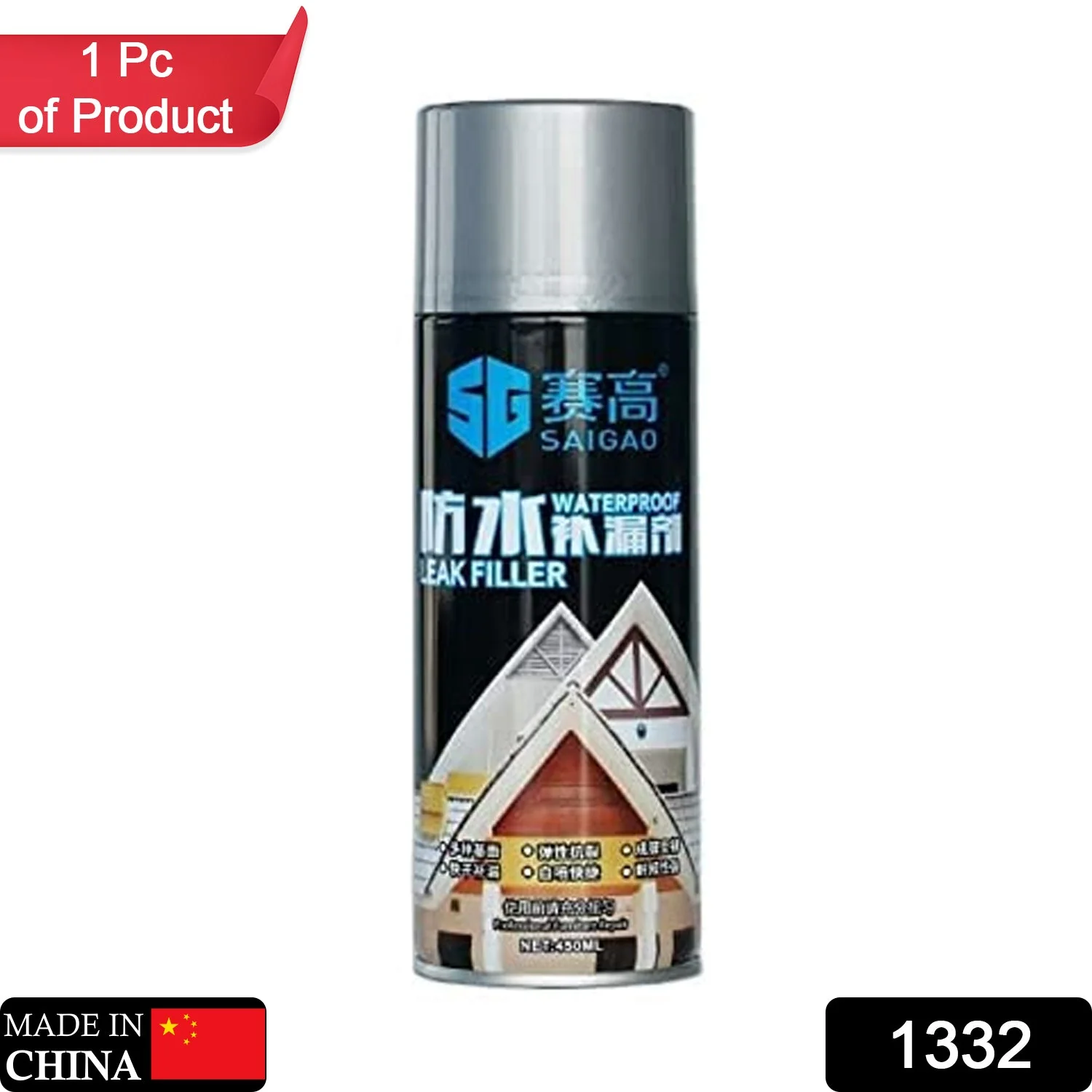 Waterproof Flexx Spray Sealant for Cracks & Leaks (450ml) - Image 2