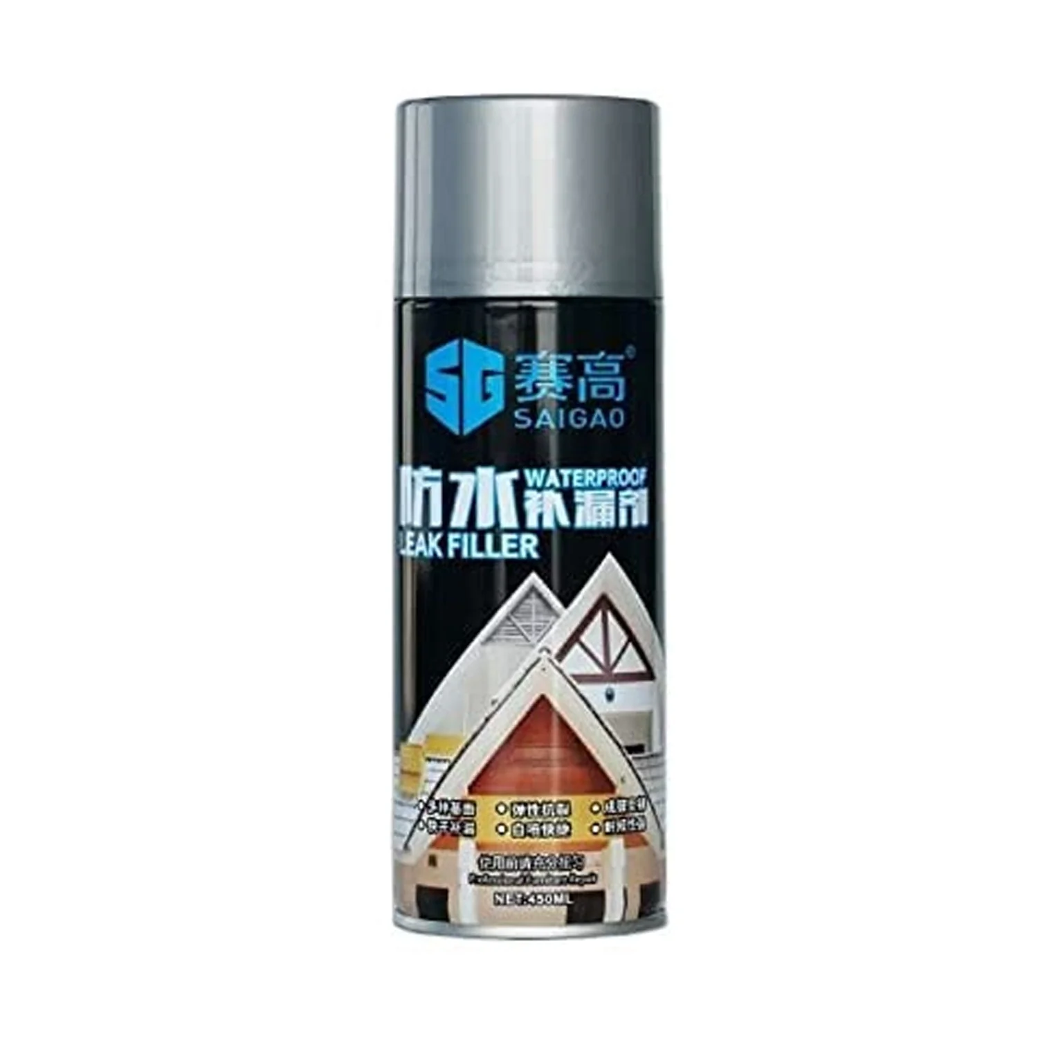 Waterproof Flexx Spray Sealant for Cracks & Leaks (450ml) - Image 4