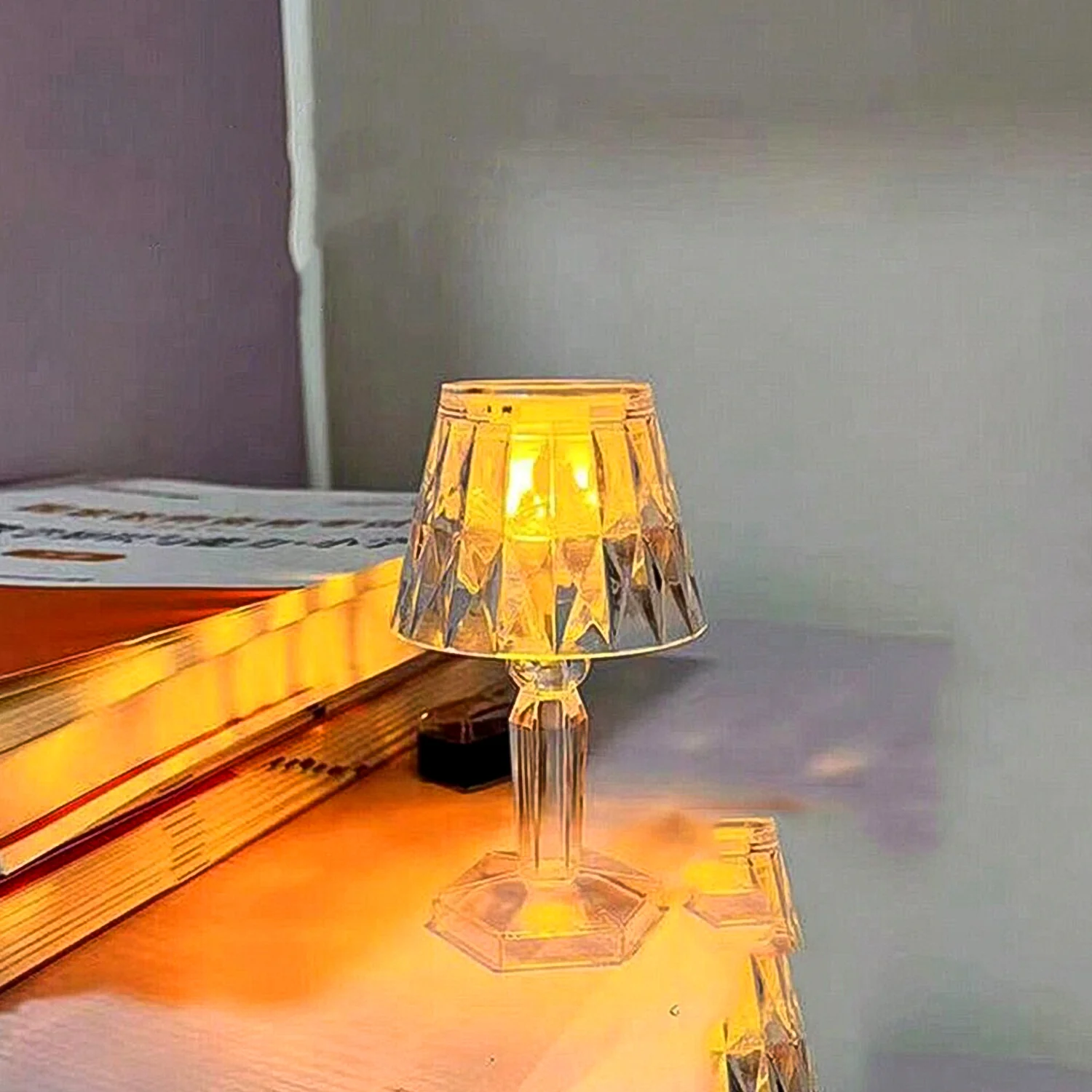 LED Table Lamp Mini Projection Lamp for Night Light, Diwali (1 Pc) - Image 5