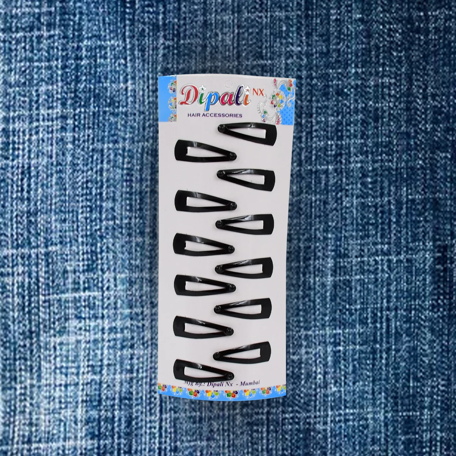 Metal Tik Tak Hair Clips (12 Pcs Set), Hair accessories - Image 5