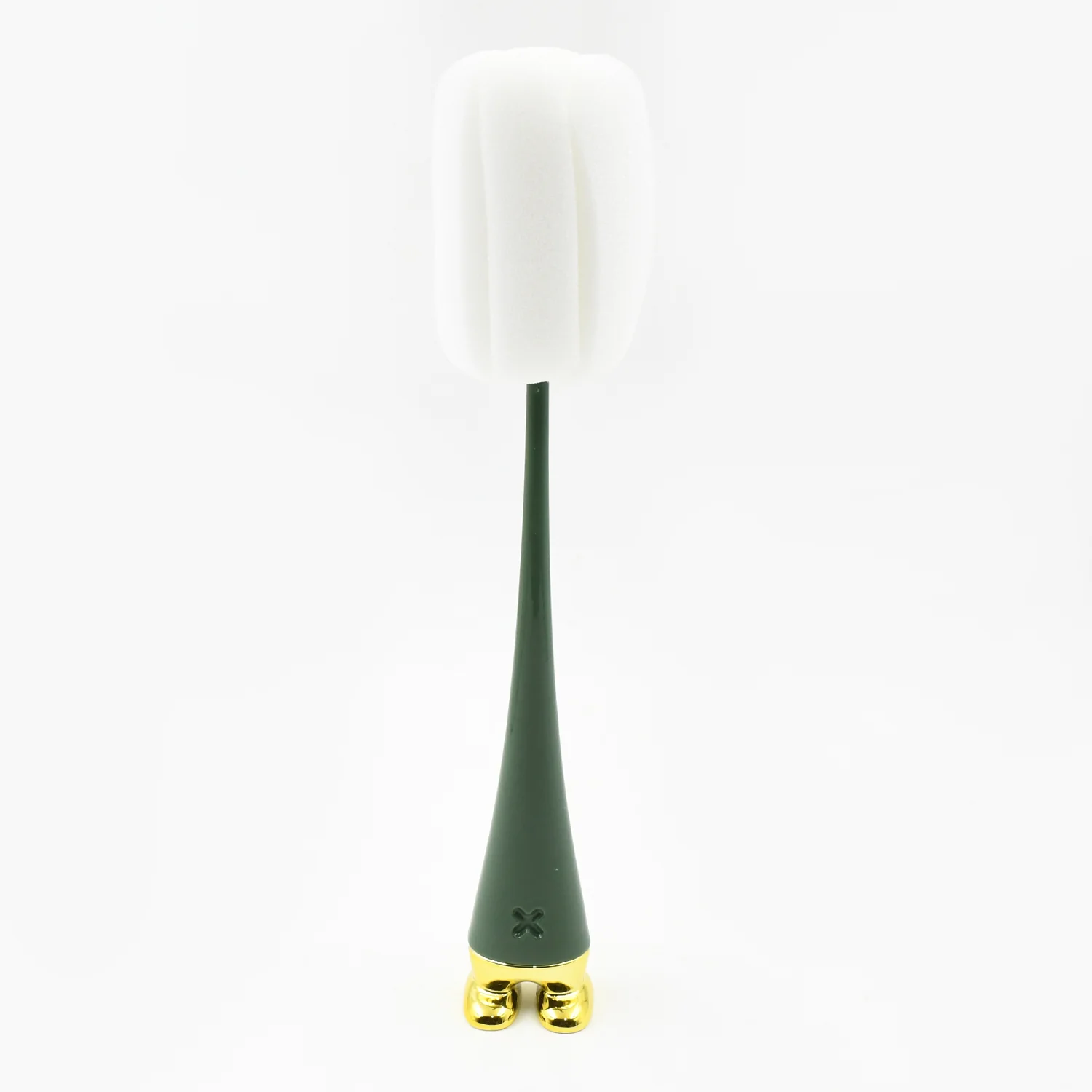 Multifunctional Silicone Bottle Cleaning Foam Brush with Plastic Long Handle (1 Pc) - Image 6