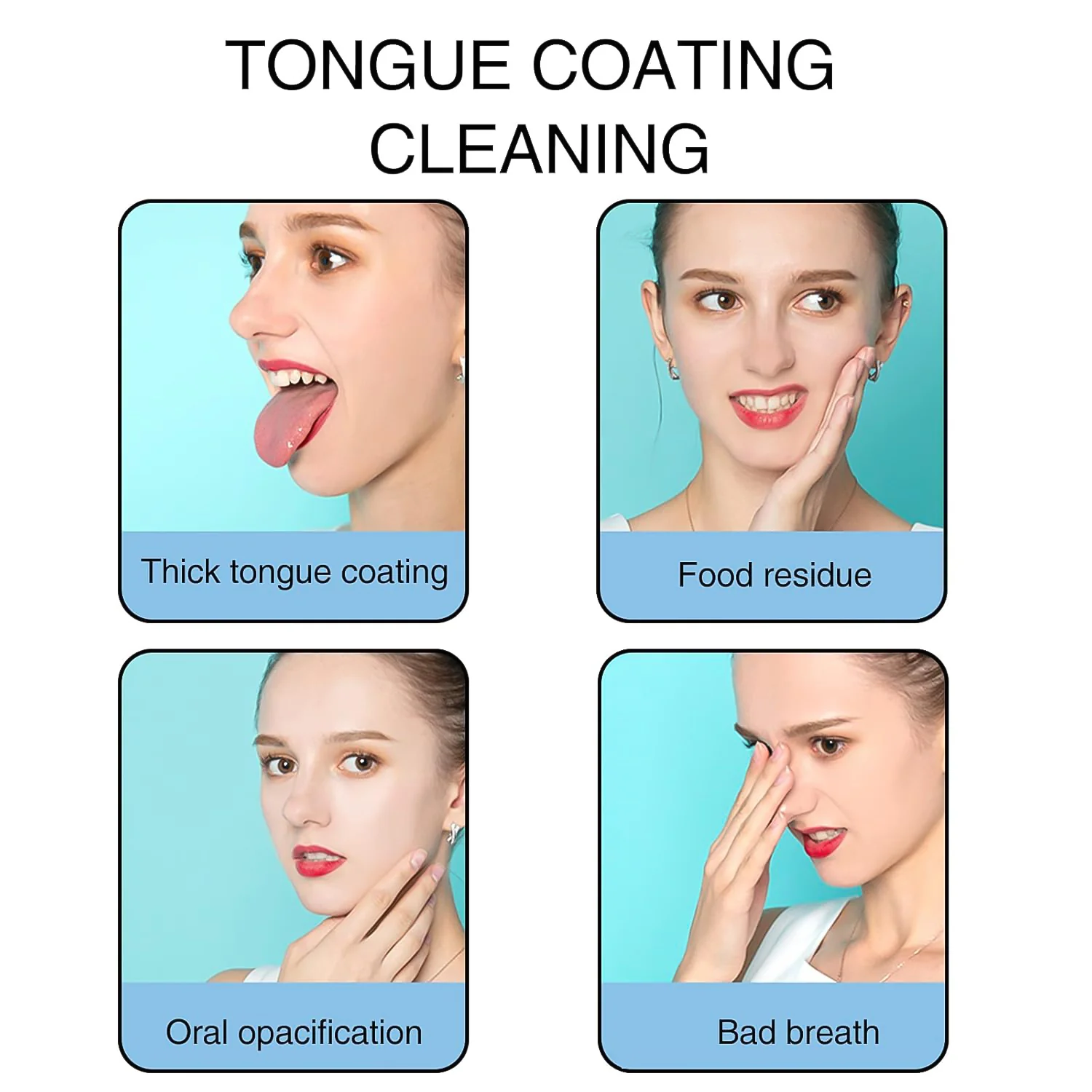 Oral Tongue Cleaner – Stainless Steel Scraper for Personal Dental Care - Image 4