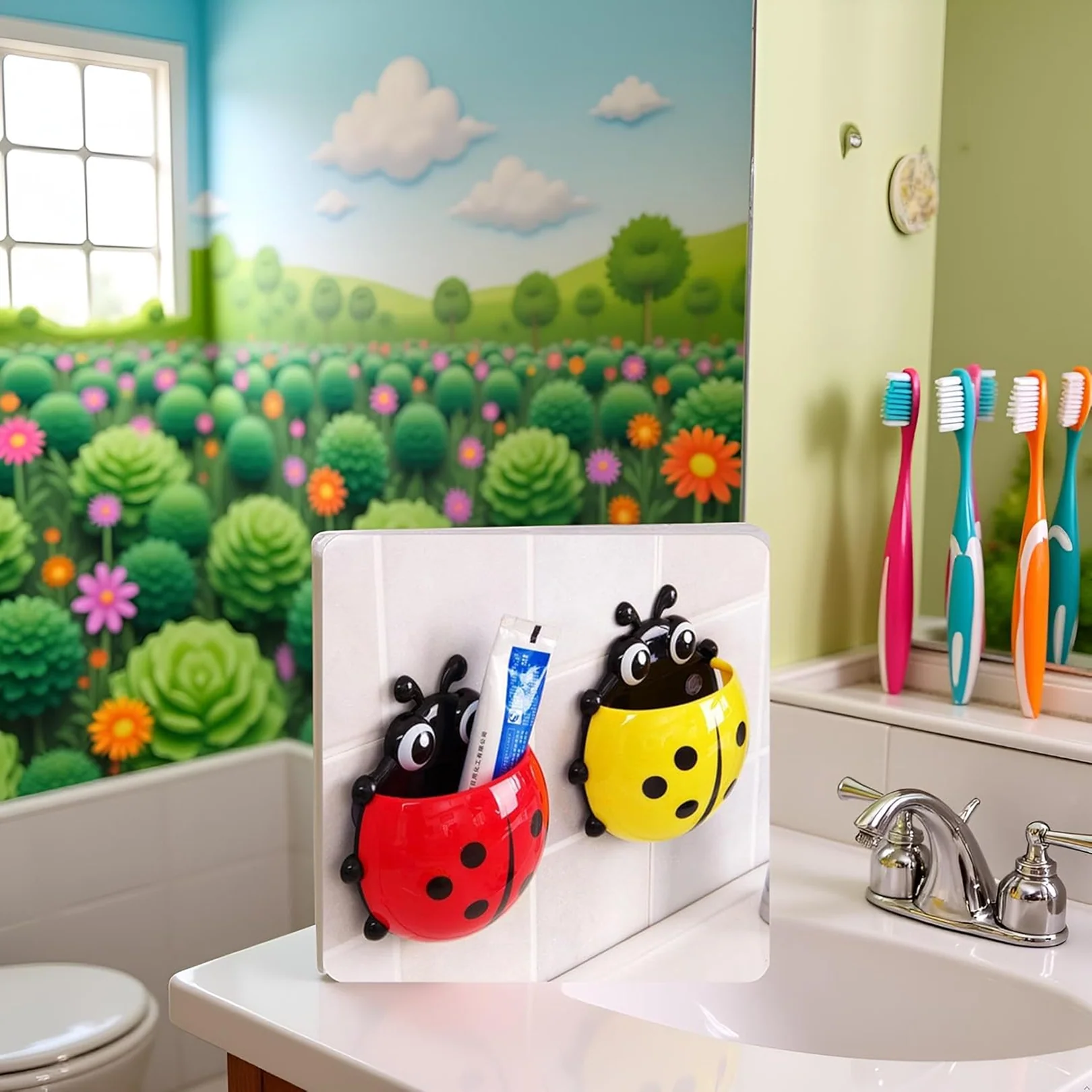 Ladybug Toothbrush Holder (1 Pc) - Image 4