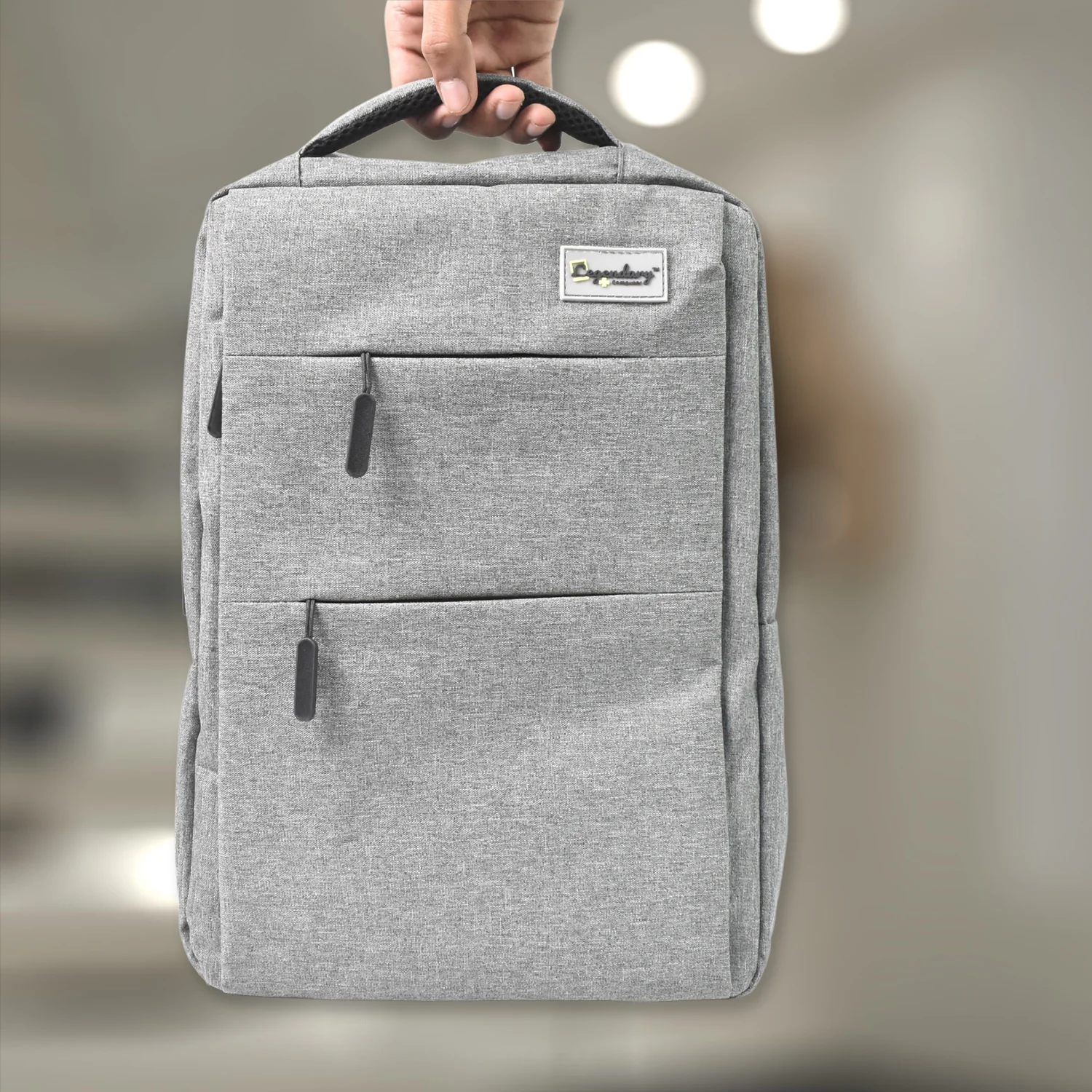 Laptop Backpack / Office Bag / School Bag  (1 Pc / Shoulder Belt Strap Not Included) - Image 6