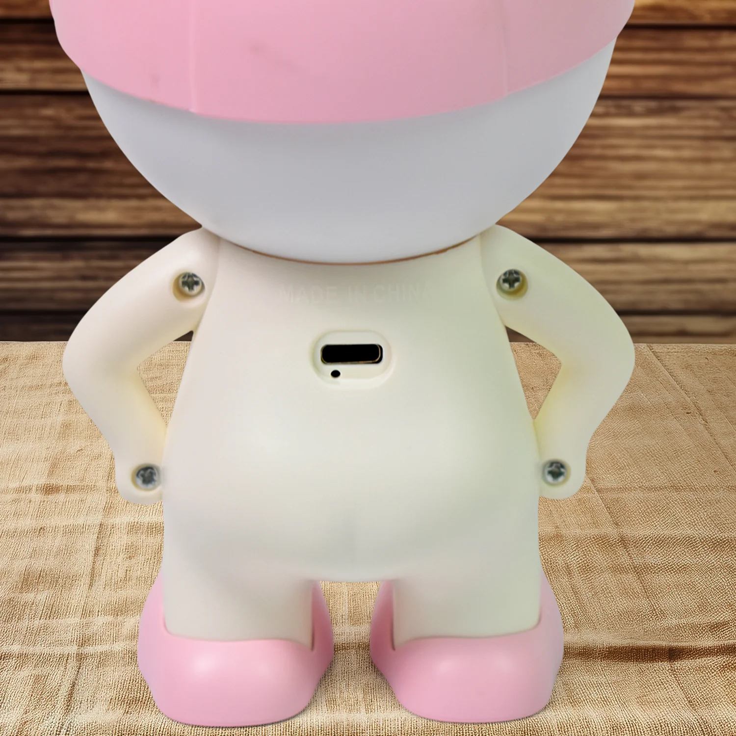 Cute Lovely Cartoon Design LED Desk Night Light With Plastic Head Cap (1 Pc) - Image 6