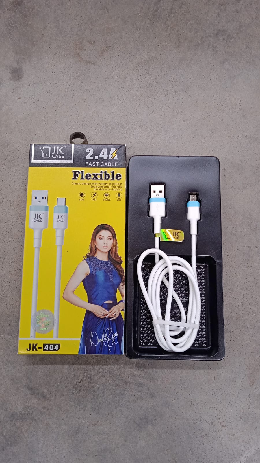 JK 2.4A Fast Charging for android & Data Transfer (1 Pc) - Image 3