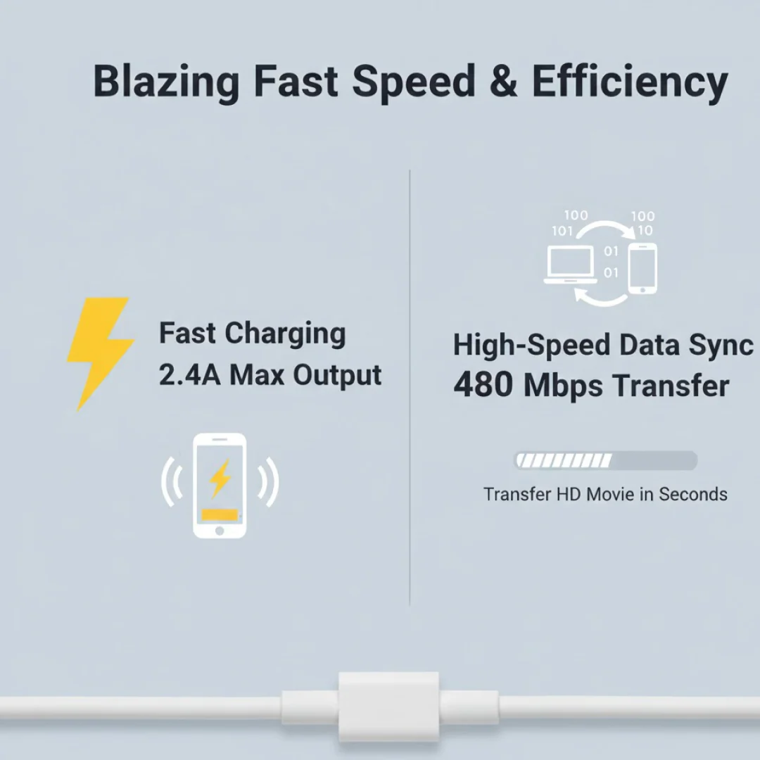 JK 2A Fast Charging for android, Micro Cable (1000 mm) - Image 6